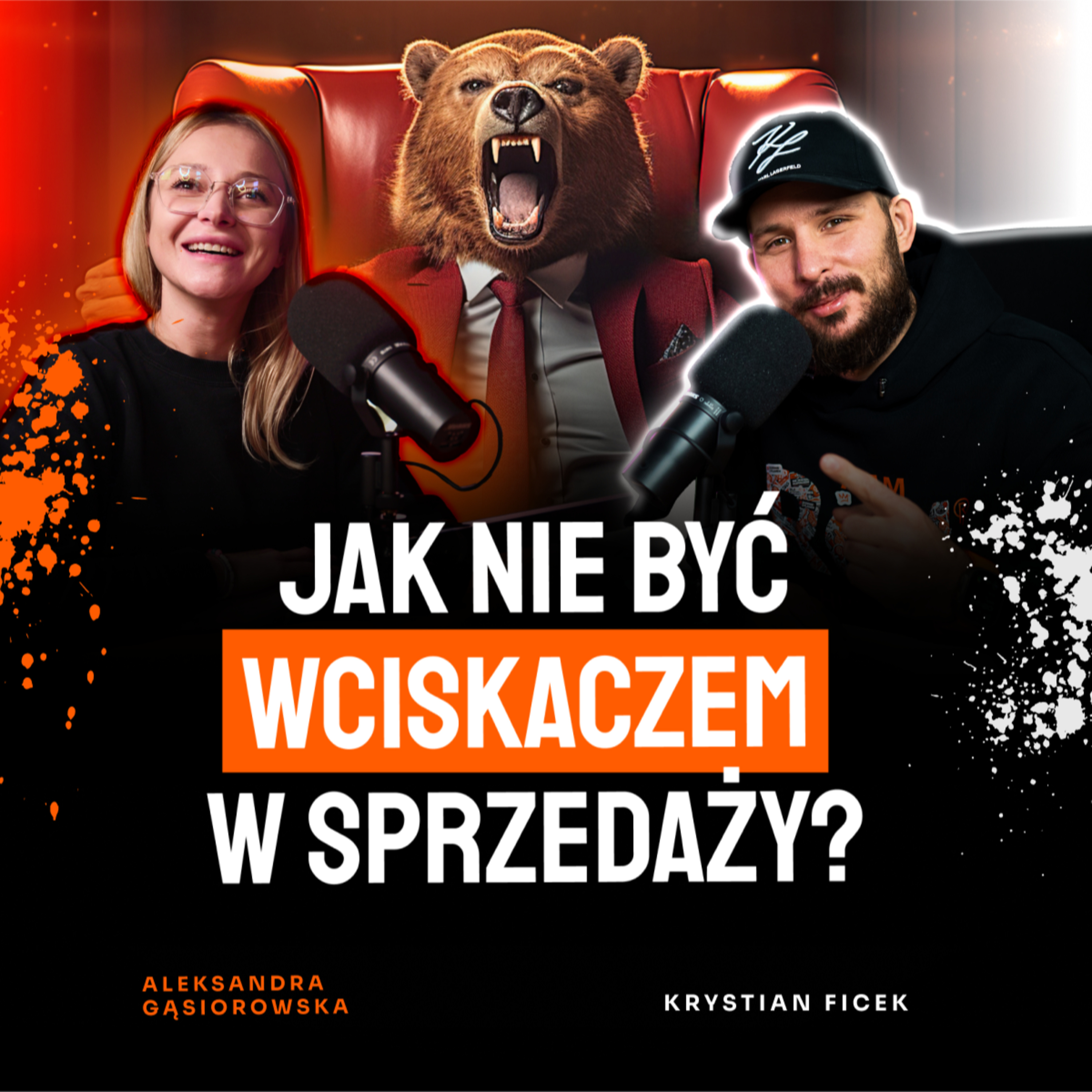 $16 Jak nie być wciskaczem w sprzedaży? Aleksandra Gąsiorowska i Krystian Ficek | ROI Hunters Studio episode artwork