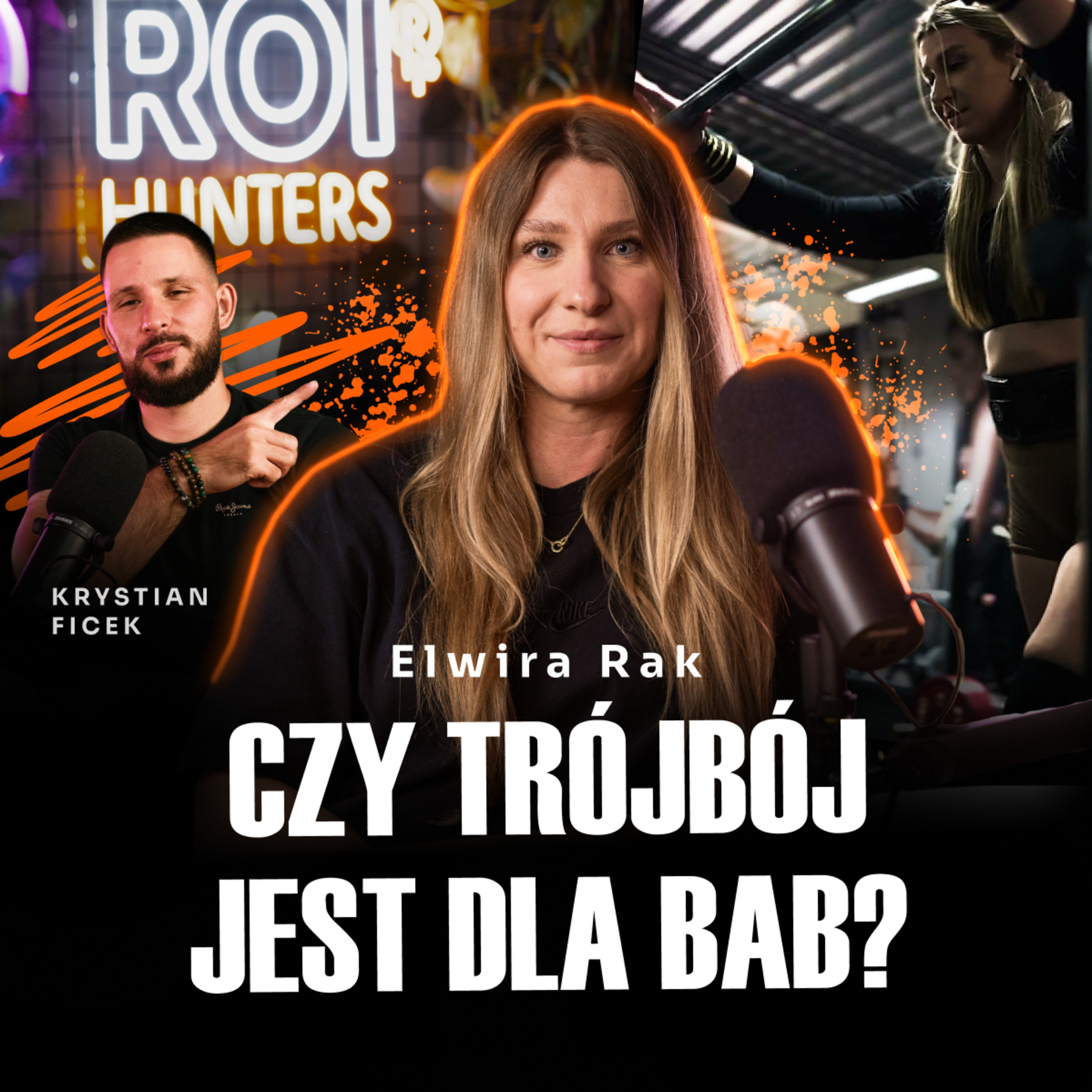 #34 Czy trójbój jest dla bab? | Elwira Rak | ROI Hunters Studio episode artwork