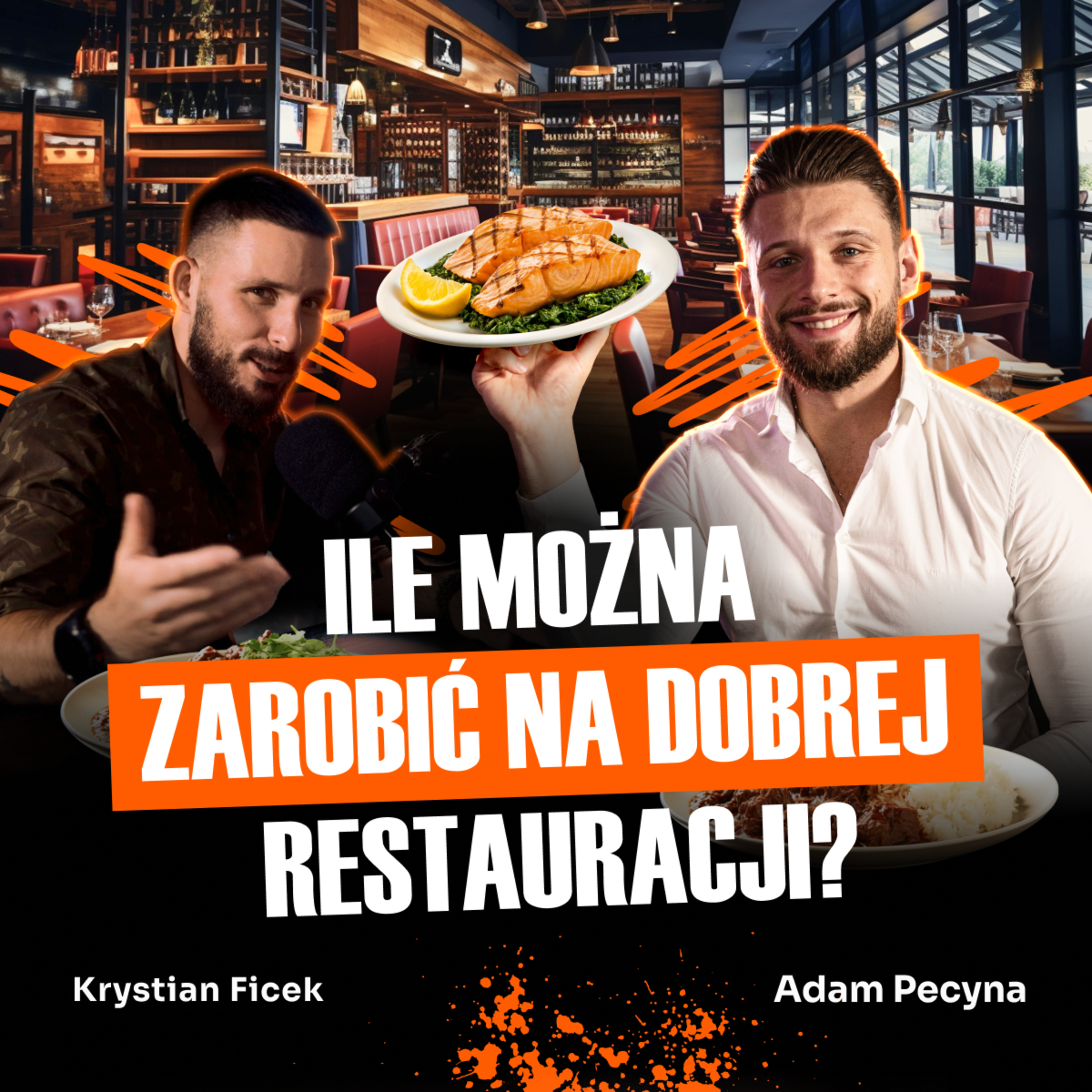 #48 Ile zarabia dobry kelner ? Ile można zarobić na dobrej restauracji ? Adam Pecyna | Krystian Ficek | ROI Hunters Studio  episode artwork