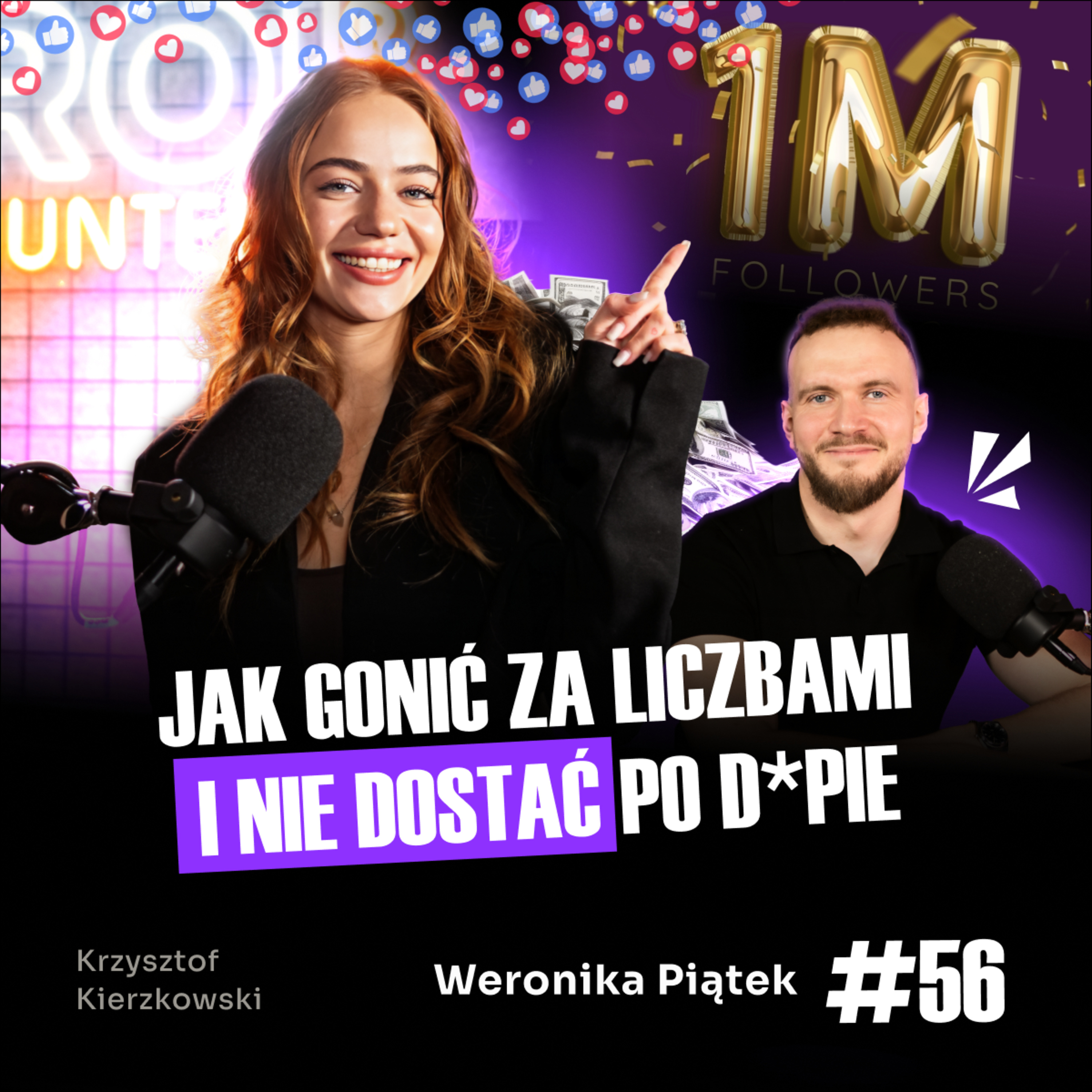 #56 Autentyczność w świecie Instagramowej Iluzji | Wero Piątek | ROI Hunters Studio episode artwork