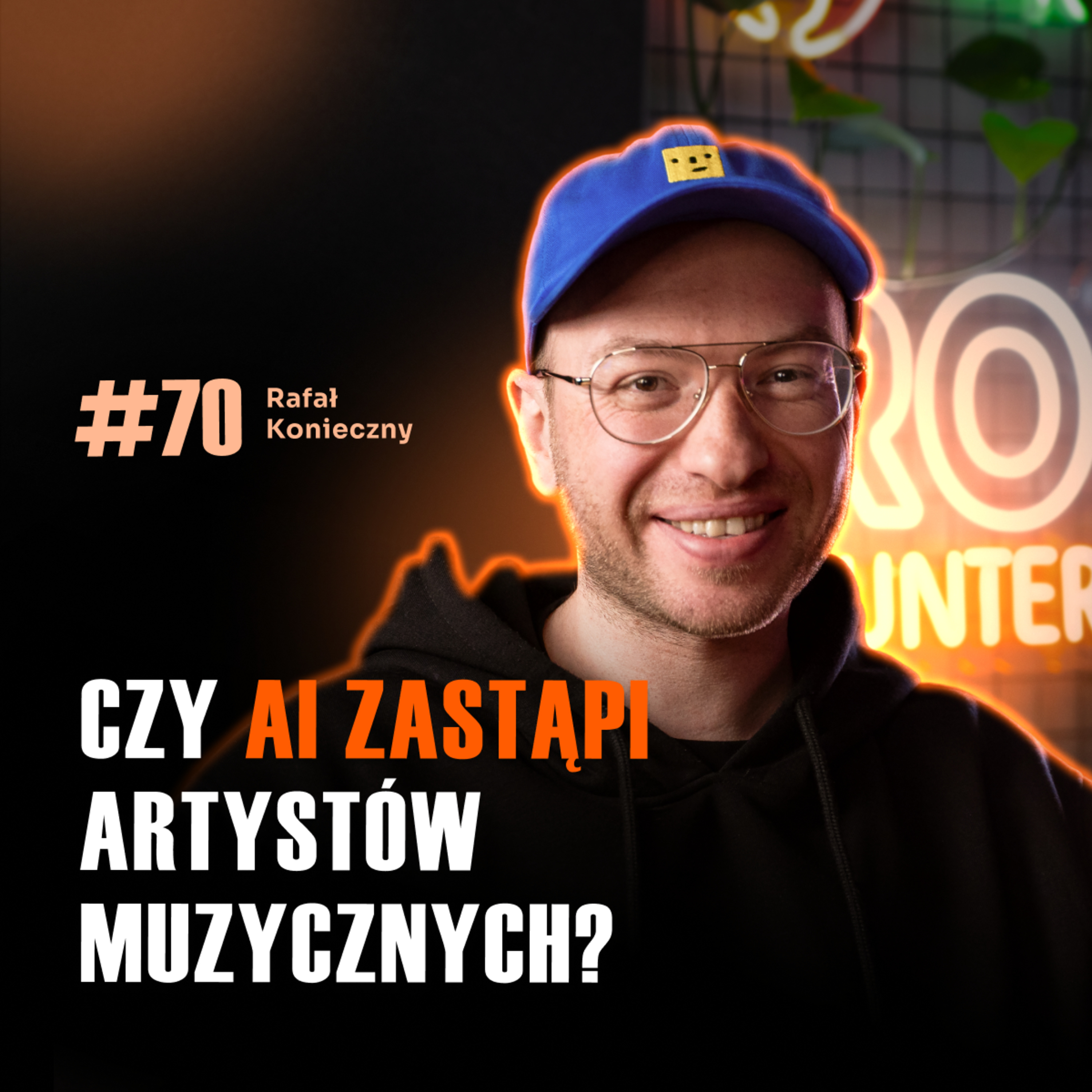 #70 Czy AI zniszczy muzyków? Brutalna prawda od człowieka branży | Rafał Konieczny episode artwork