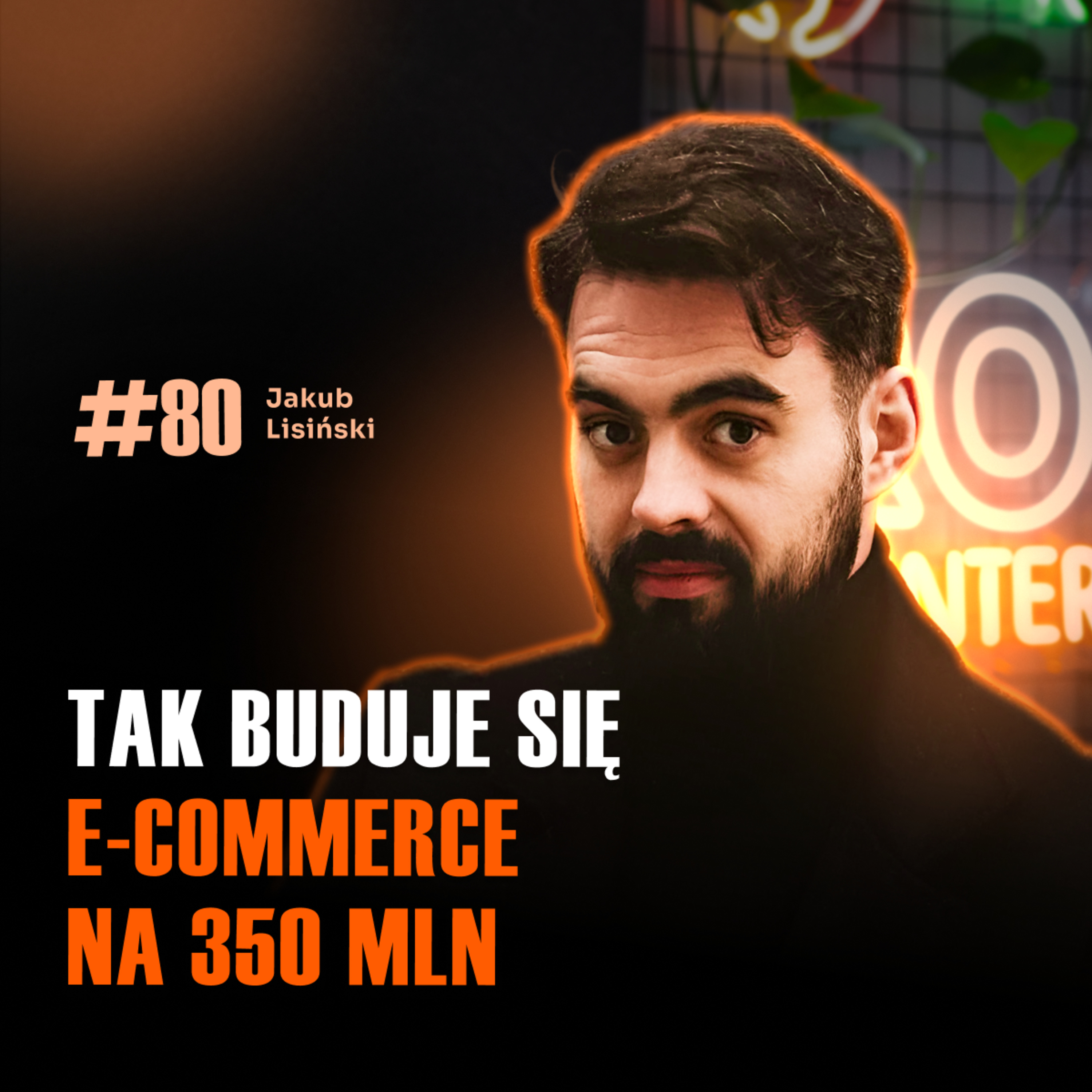 #80 Skalował firmę zdrowotną, sam tracąc zdrowie dzień po dniu! Jakub Lisiński episode artwork