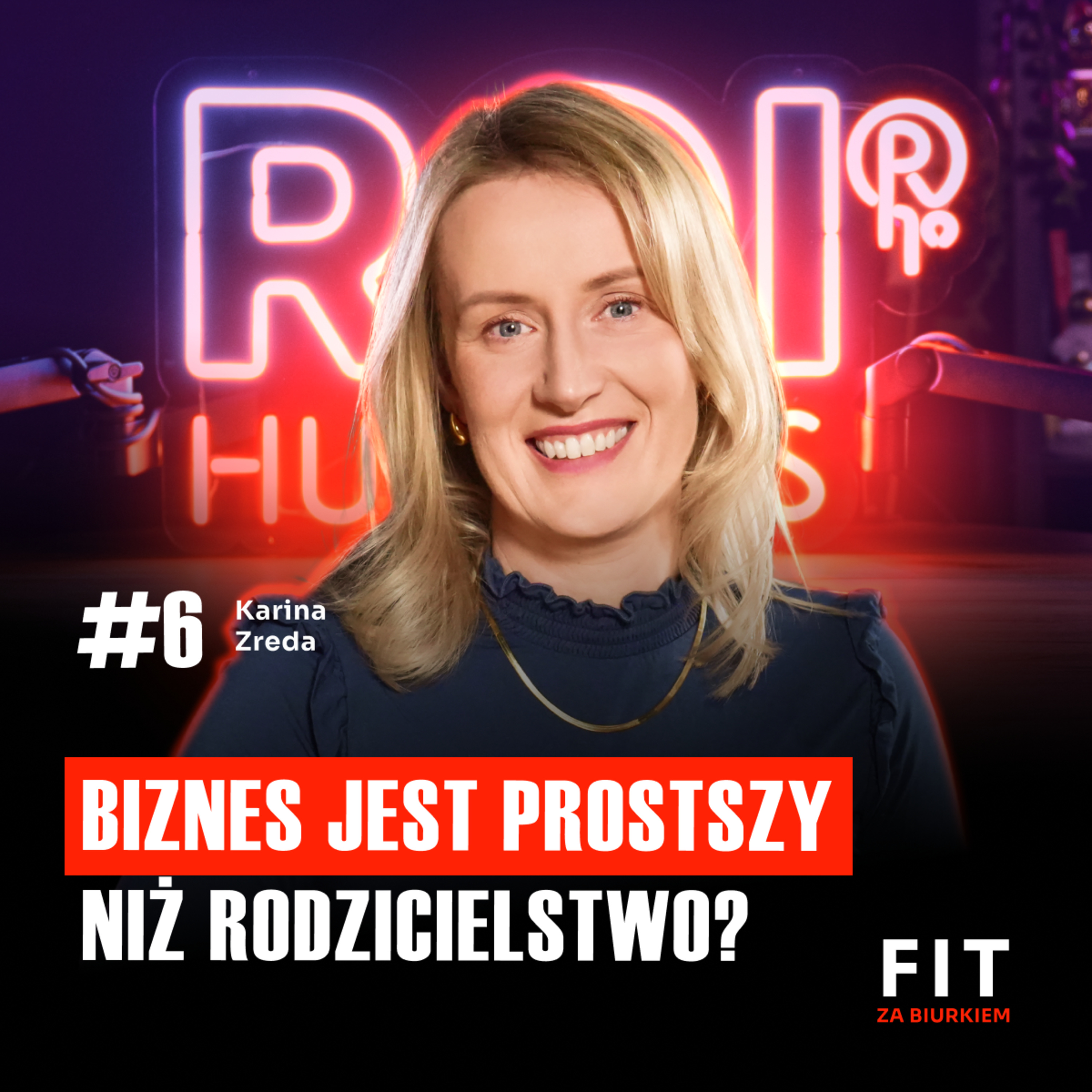 FIT #06 Nauka pływania dorosłych. Dlaczego technika nie wystarczy, żeby czuć się bezpiecznie? Karina Zreda episode artwork