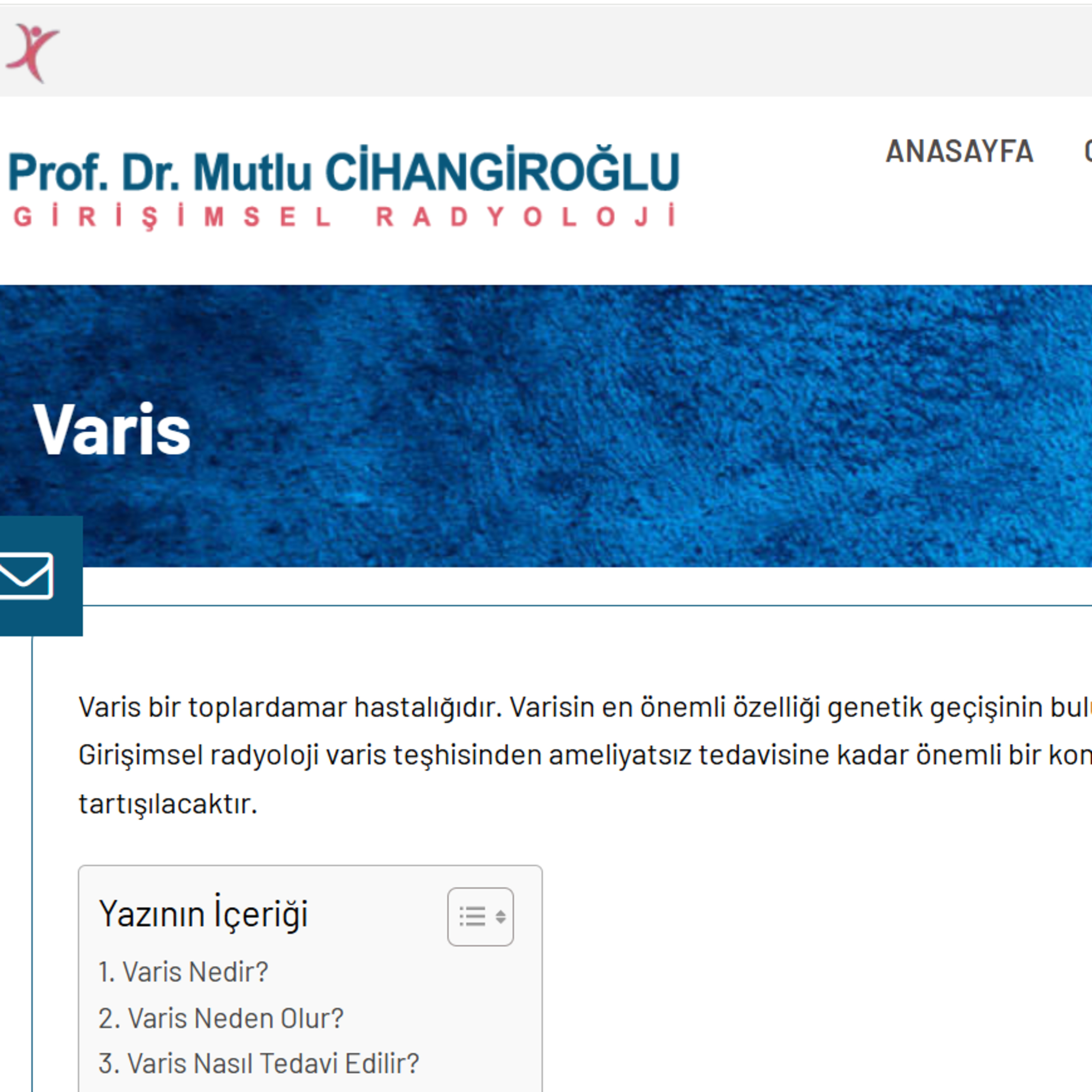 Kılcal Varis - Prof. Dr. Mutlu CİHANGİROĞLU episode artwork