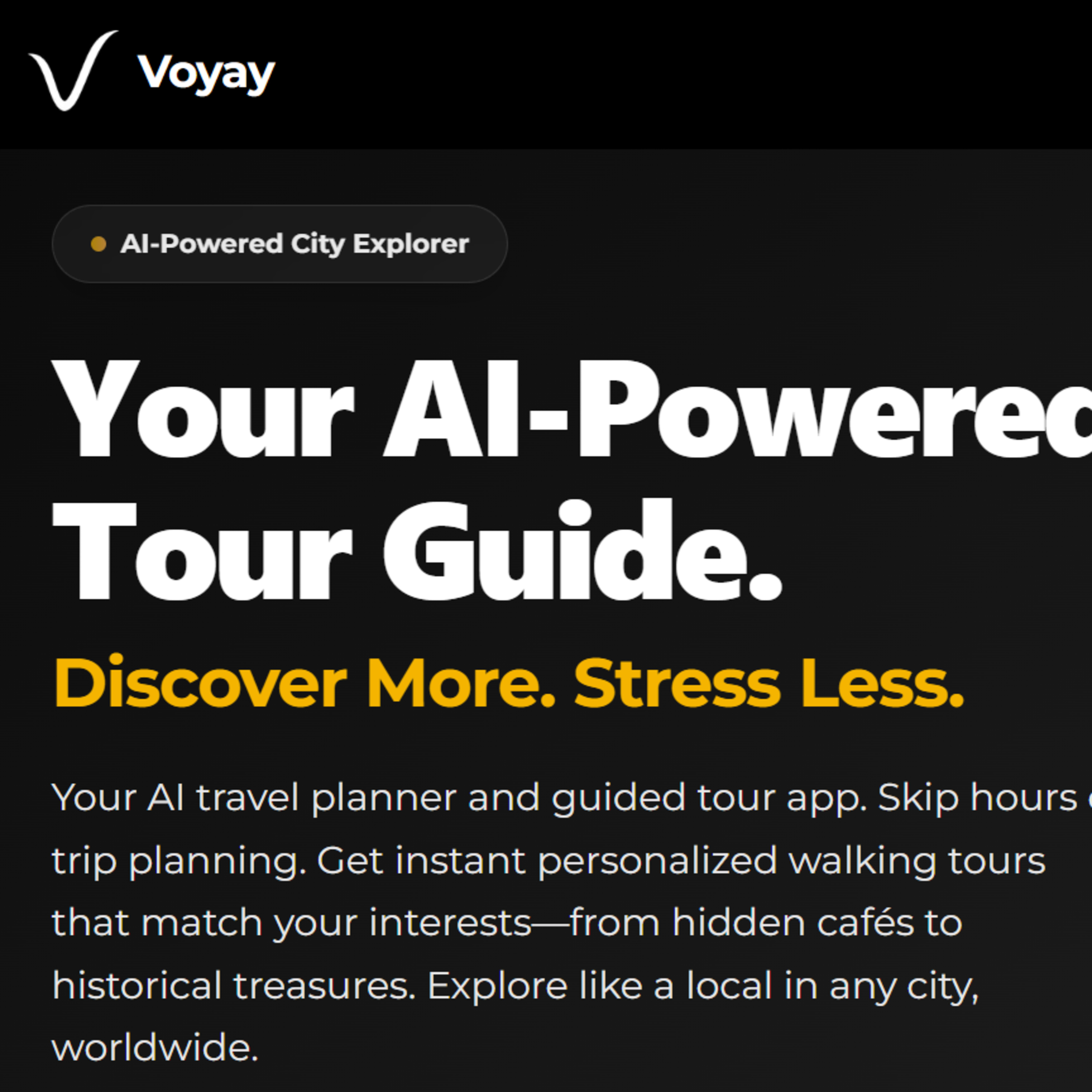Trip Planner App - Voyay episode artwork