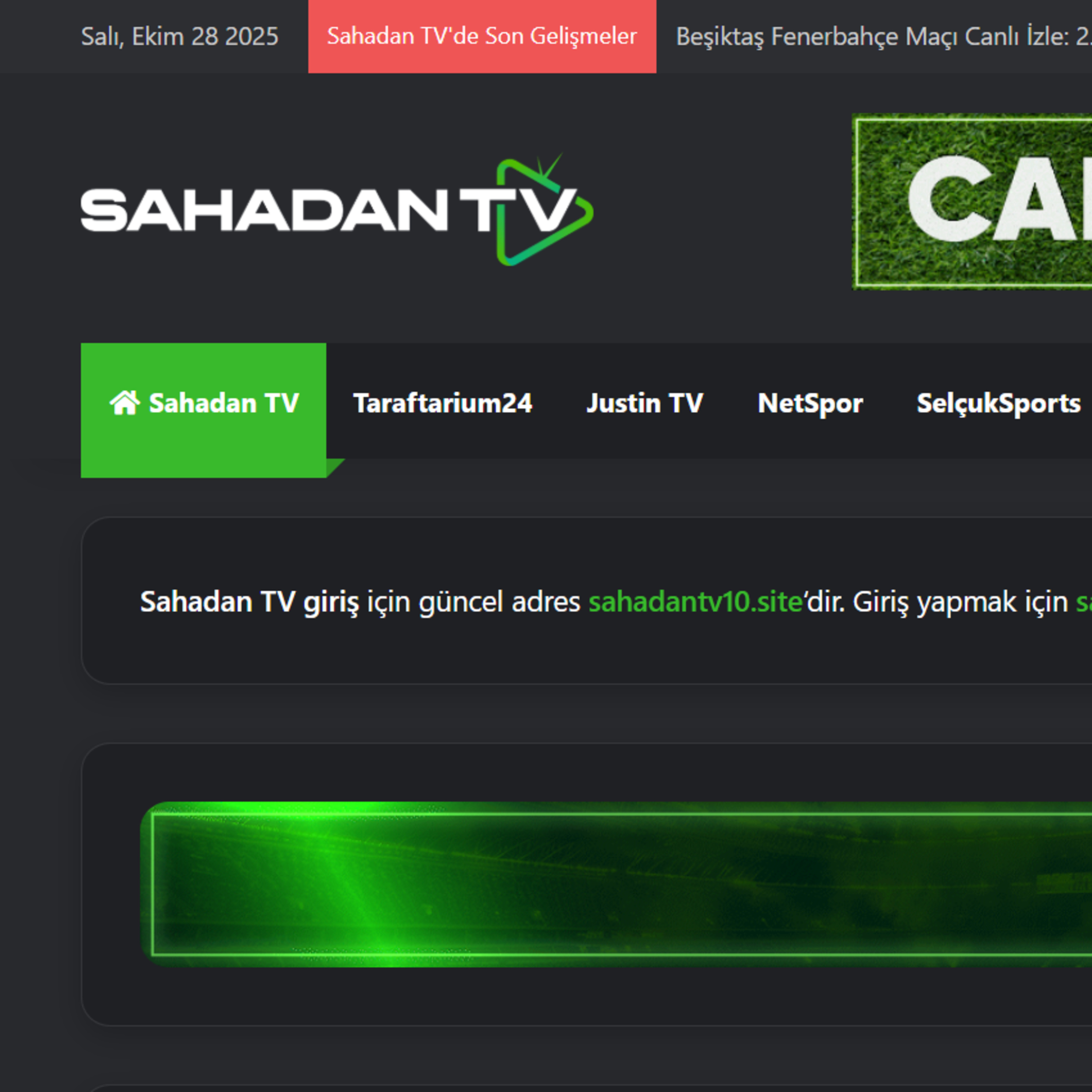 NetSpor - Sahadan TV episode artwork