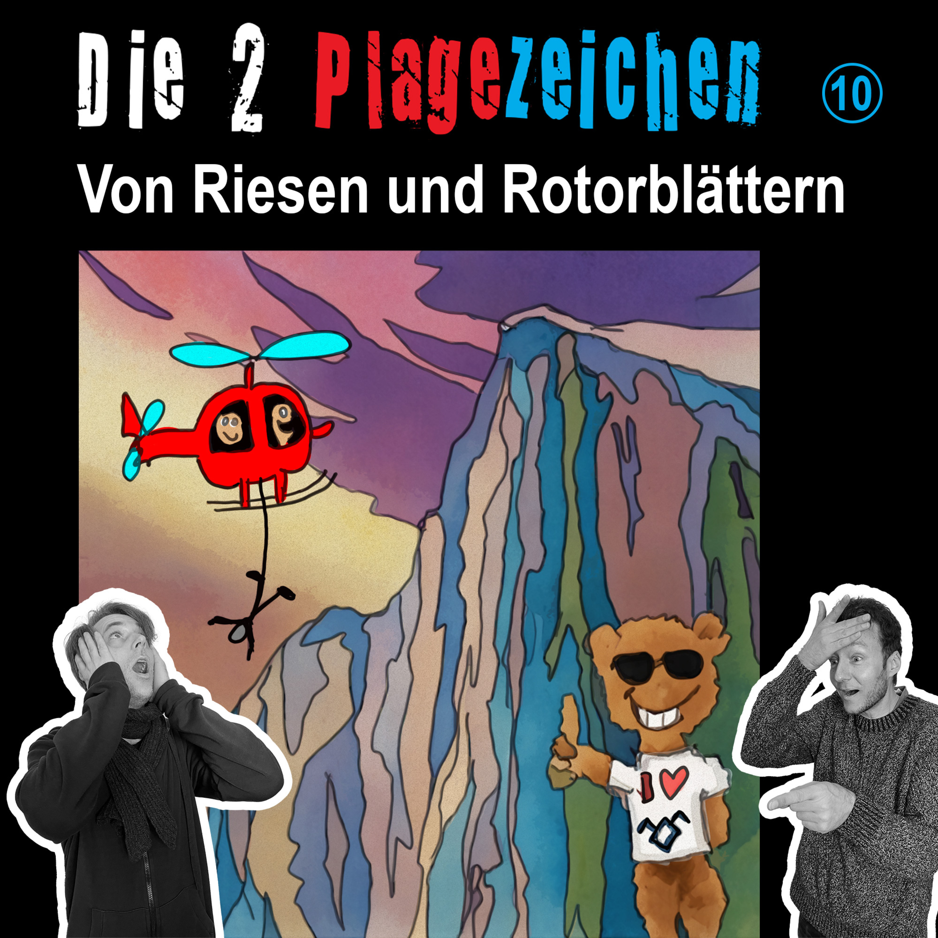 Die 2 Plagezeichen - Der einzige Podcast, den man umdrehen muss