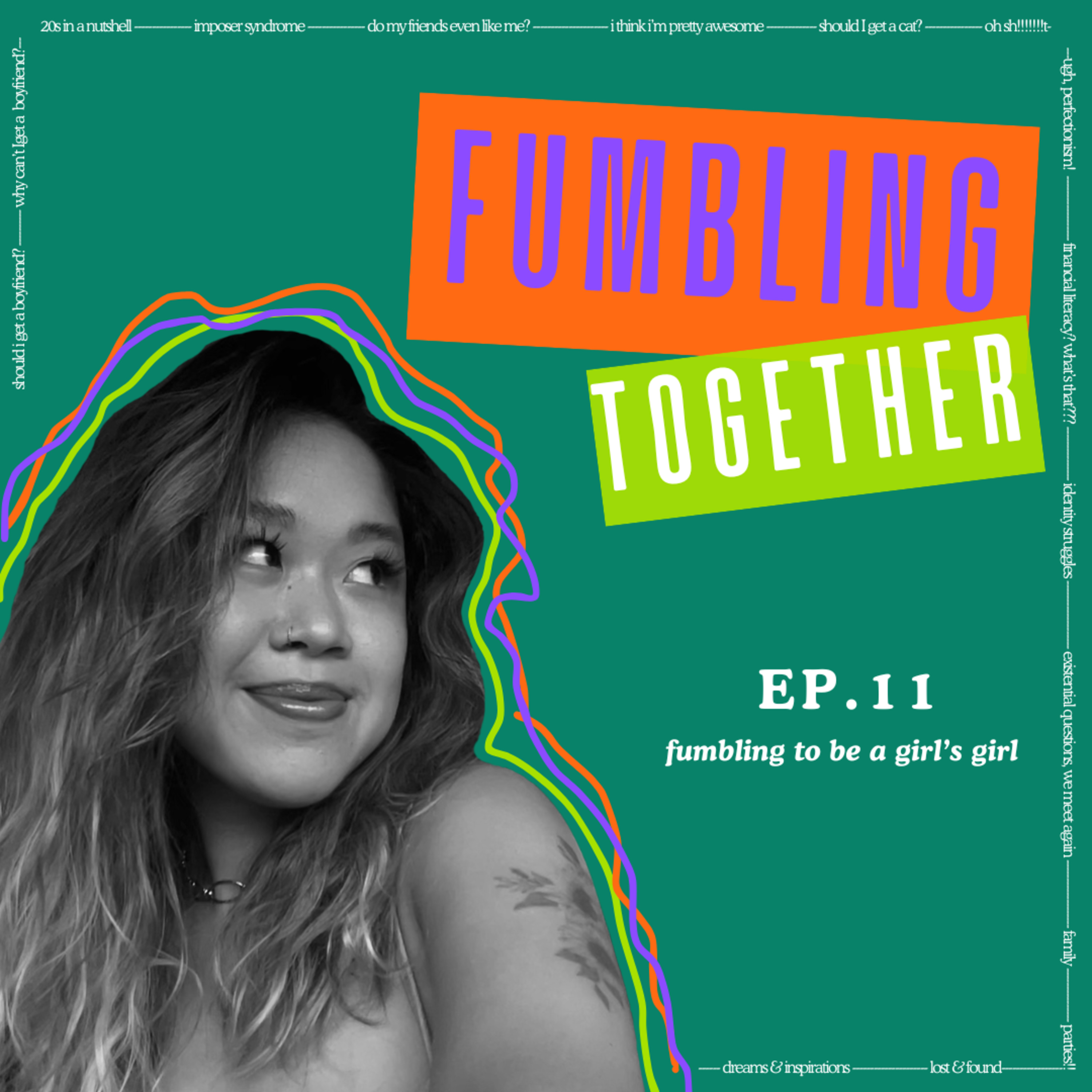 fumbling to be a girl's girl episode artwork