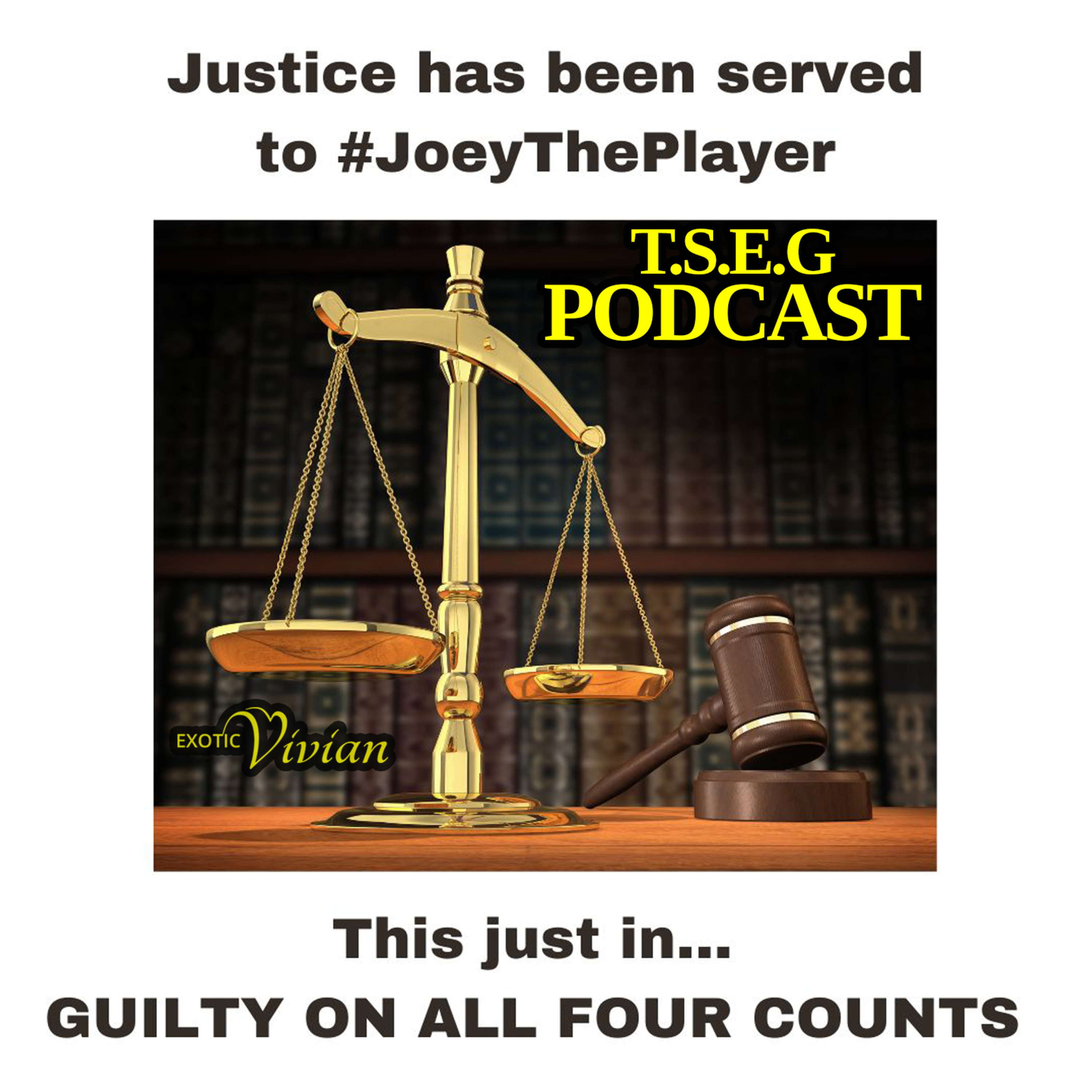 Episode 108 - Justice Served: Dangerous Escort Abuser (#JoeyThePlayer) Convicted!