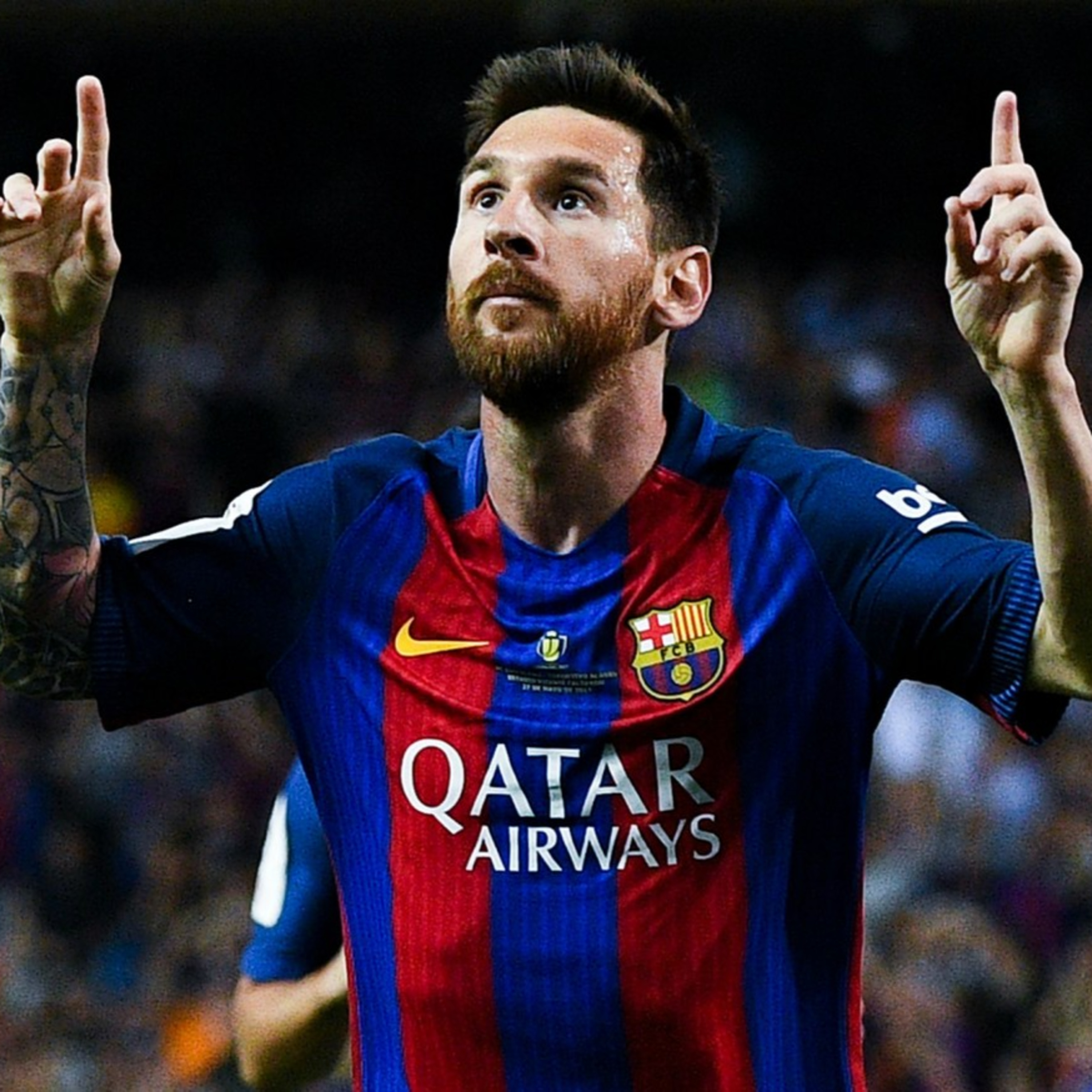 LIONEL MESSI speech for end carrier in Barcelona football team episode artwork