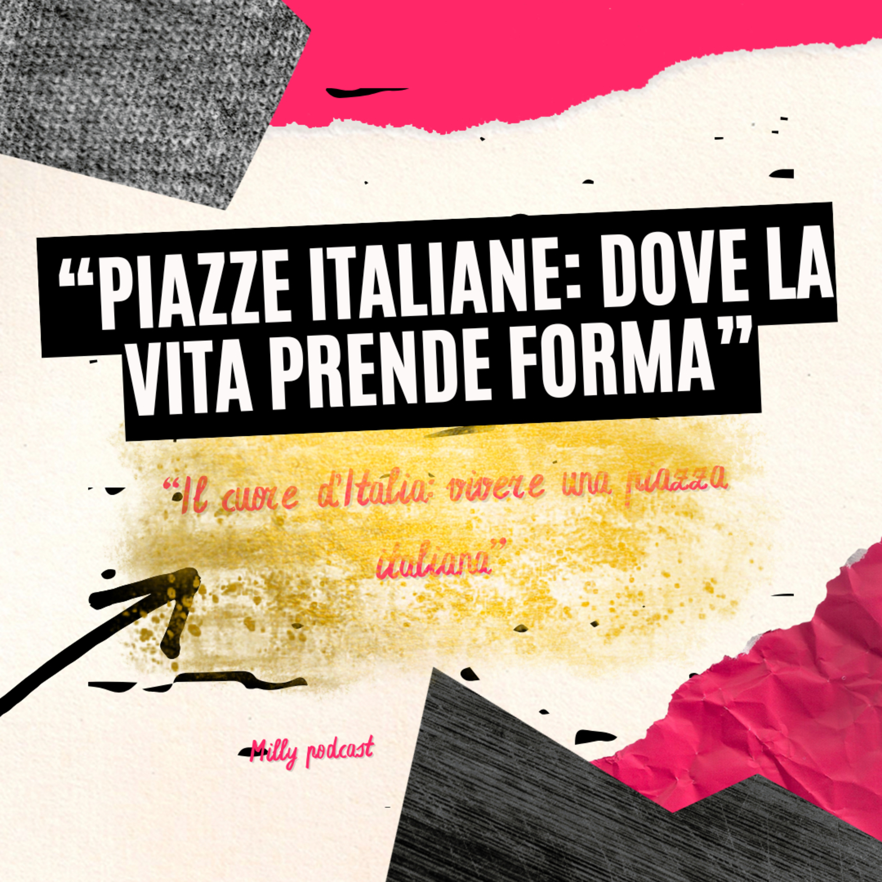 “Piazze italiane: dove la vita prende forma” 🫧🌷