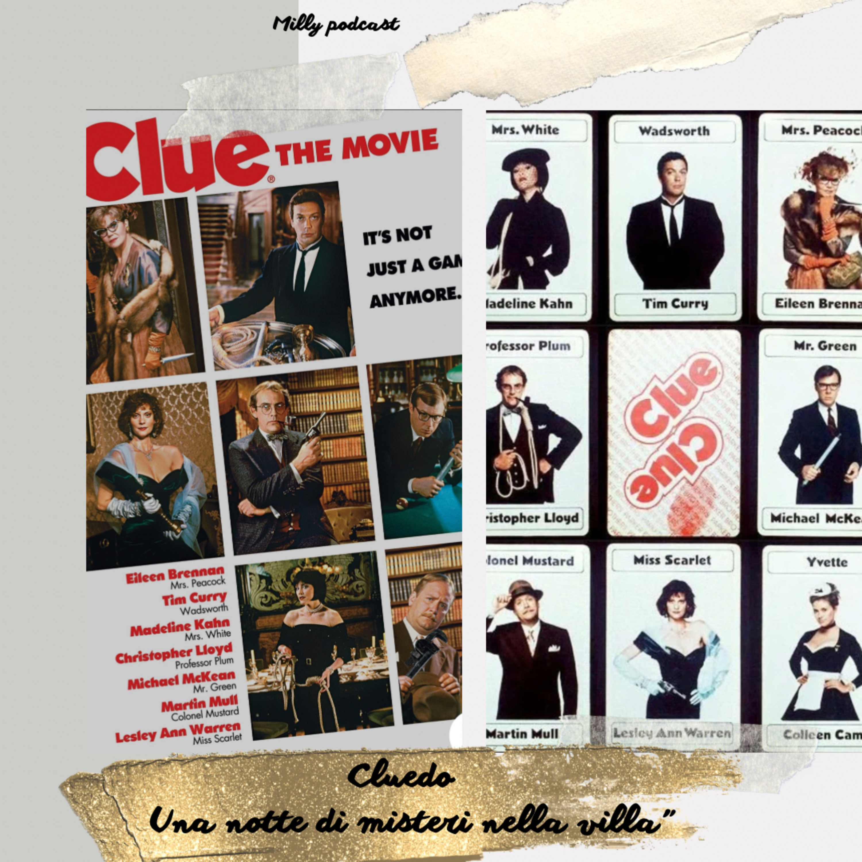 Cluedo 🫧 una notte di misteri nella villa