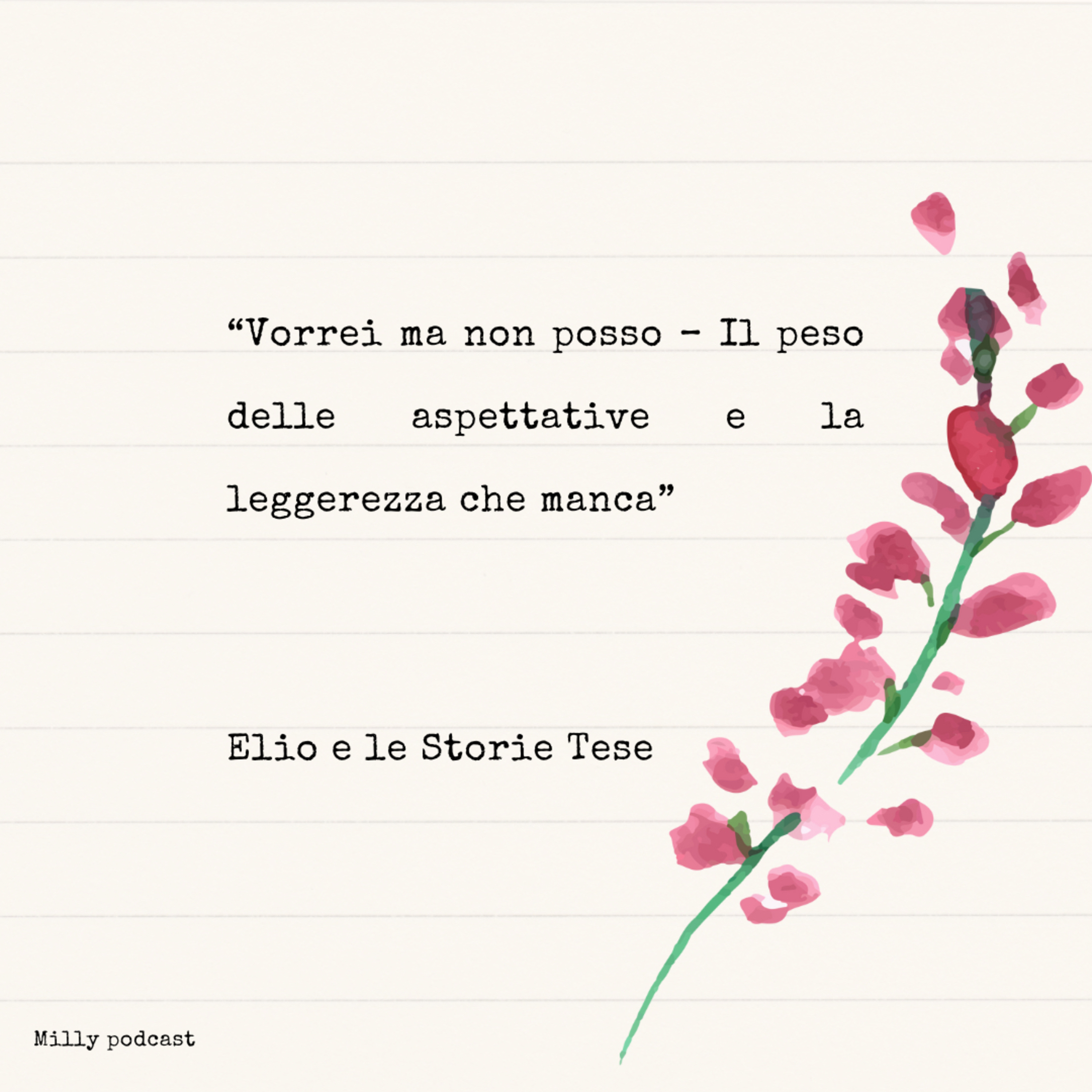 “Vorrei ma non posso – Il peso delle aspettative e la leggerezza che manca”