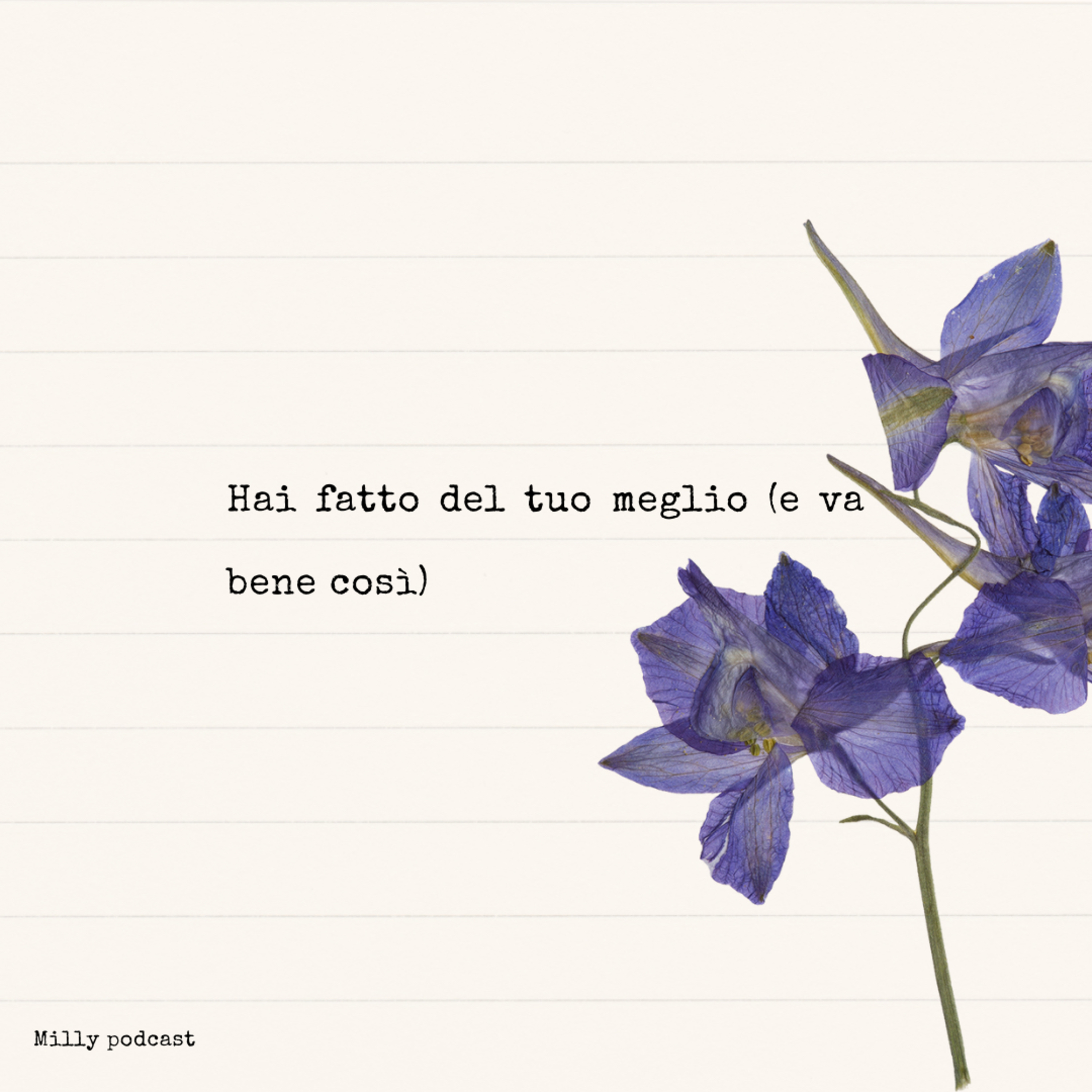 Hai fatto del tuo meglio (e va bene così)