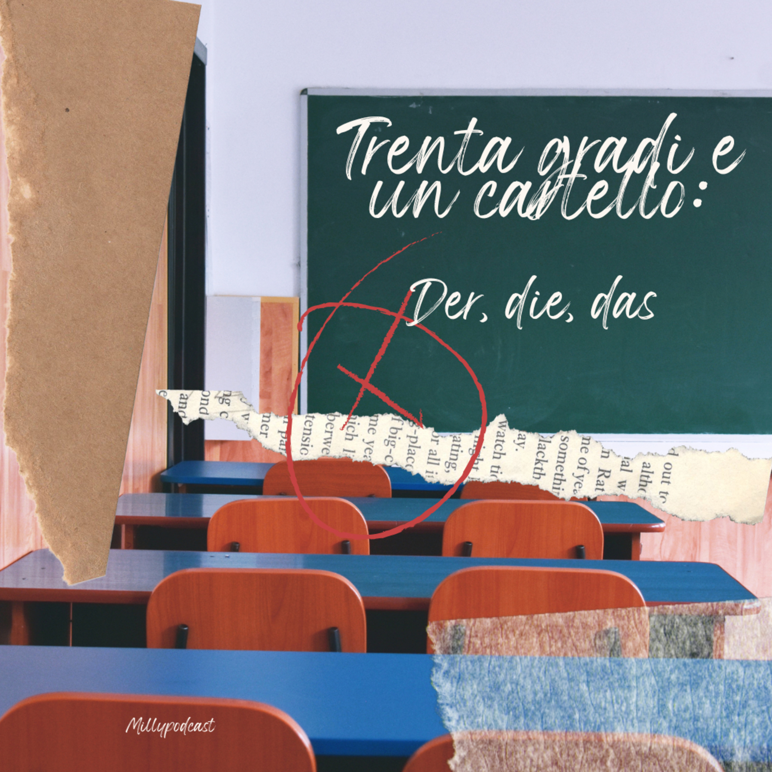 Trenta gradi e un cartello: der, die, das