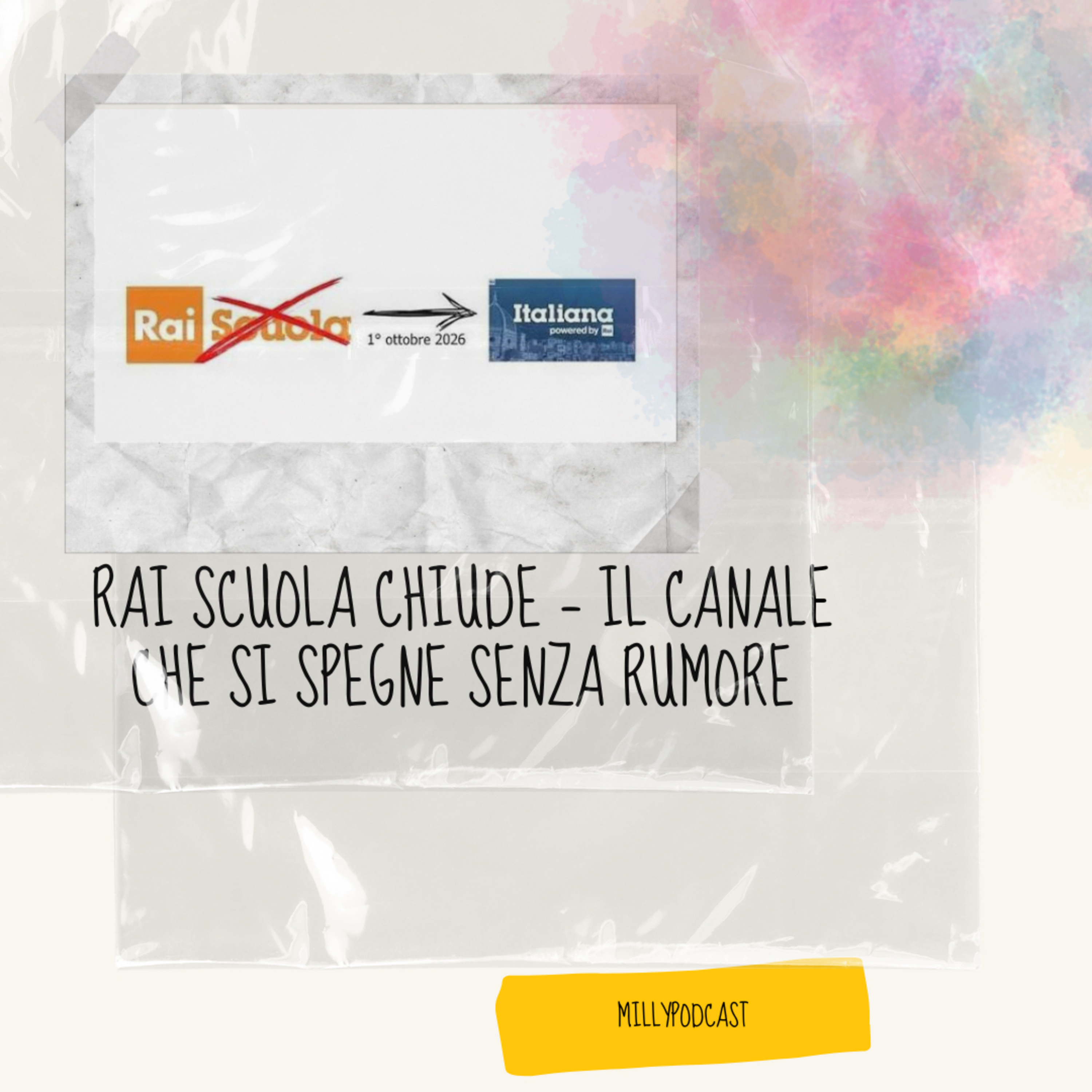 Rai Scuola chiude — Il canale che si spegne senza rumore