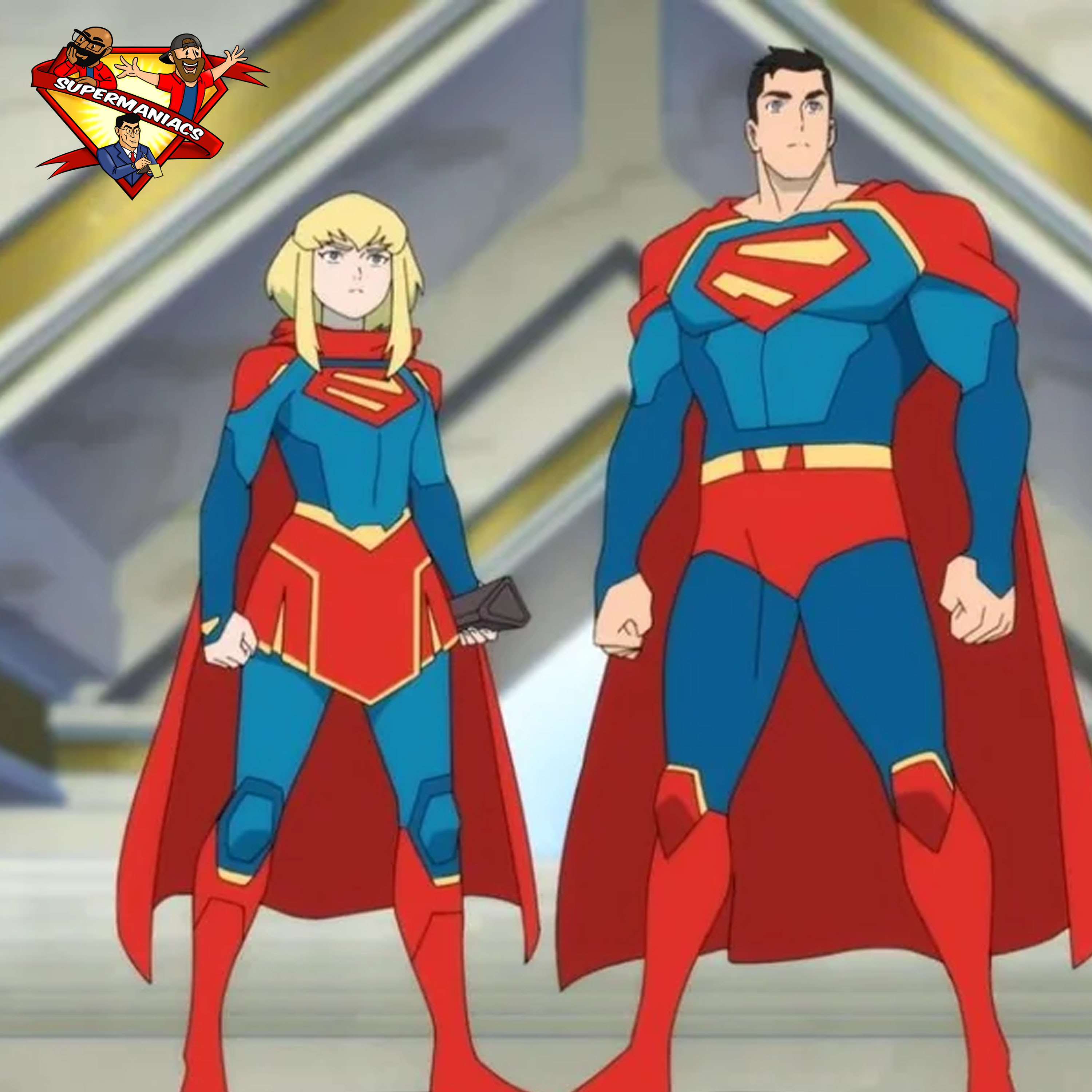 Supergirl in MY ADVENTURES WITH SUPERMAN episode artwork