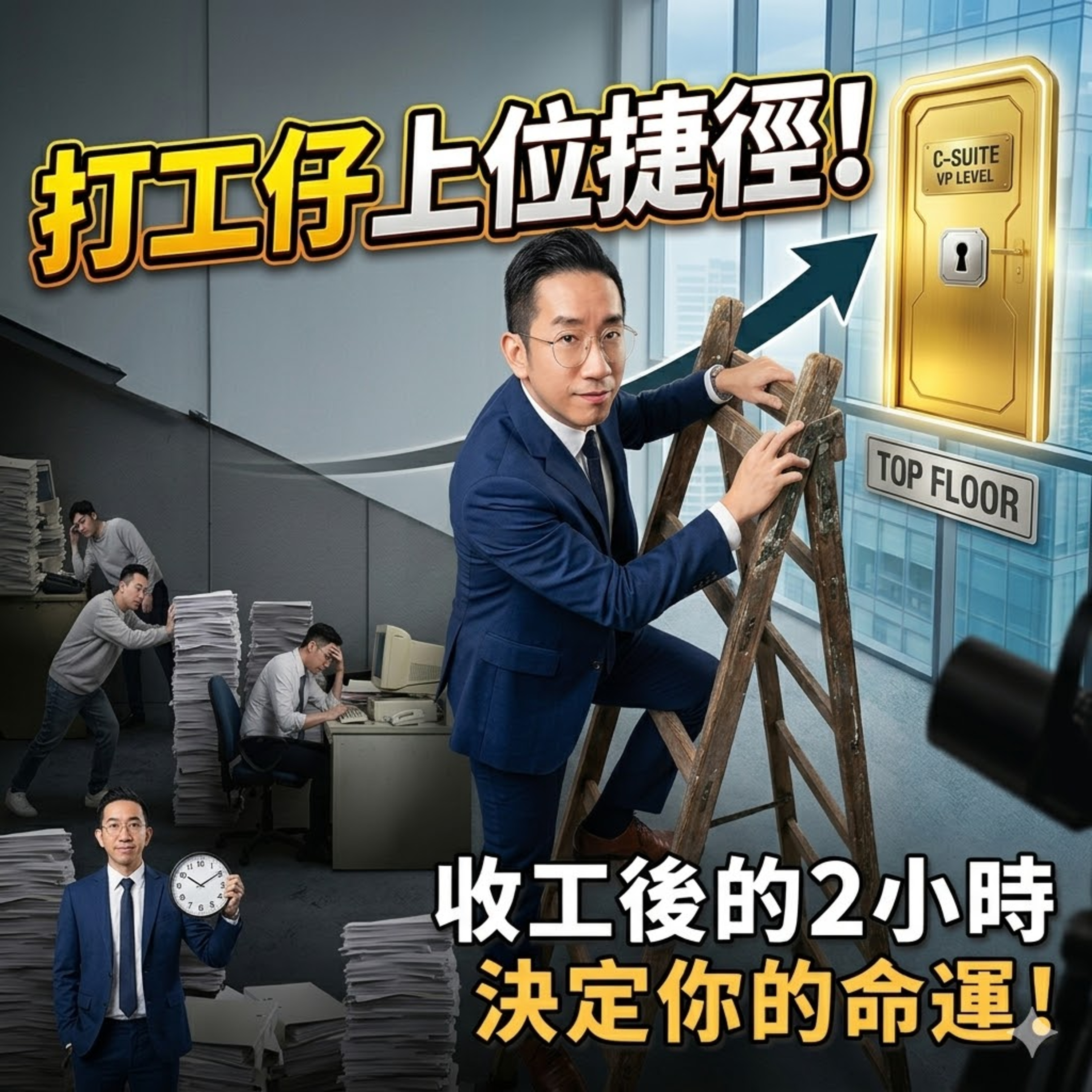 個人成長︱打工仔的上位捷徑！收工後的2小時 決定你的命運！︱粵語 episode artwork