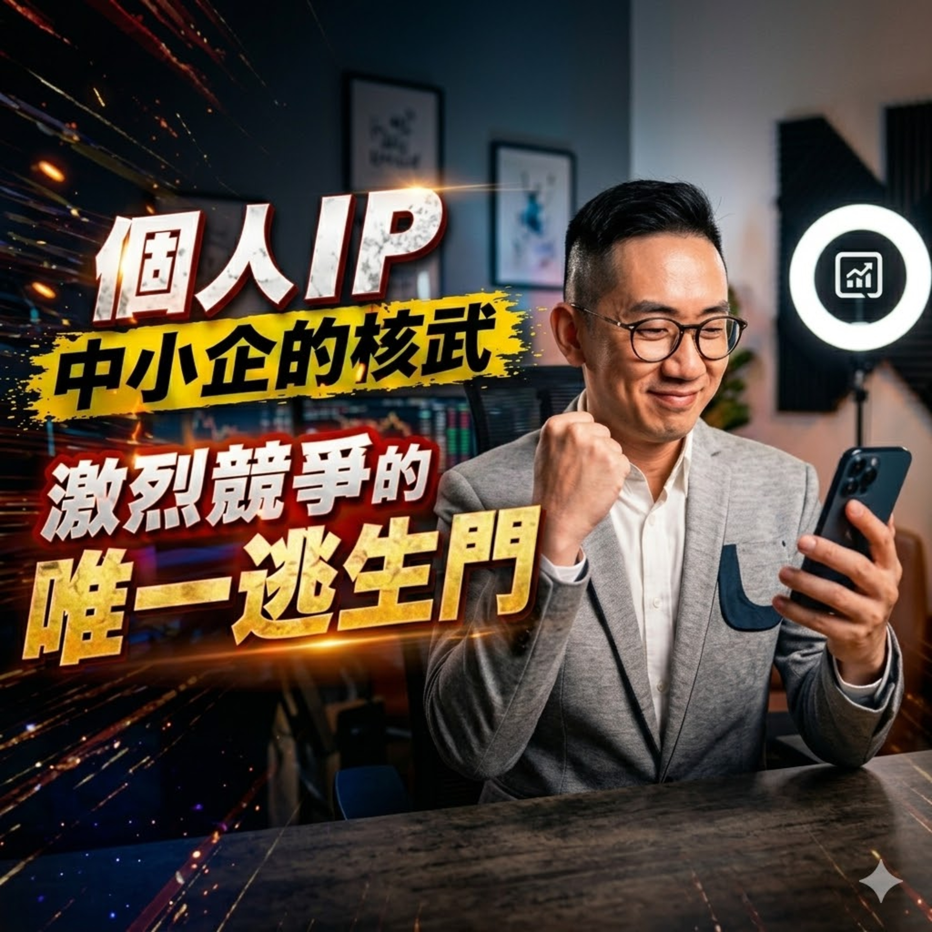 賺錢︱個人IP 中小企的核武 激烈競爭的唯一逃生門︱粵語 episode artwork