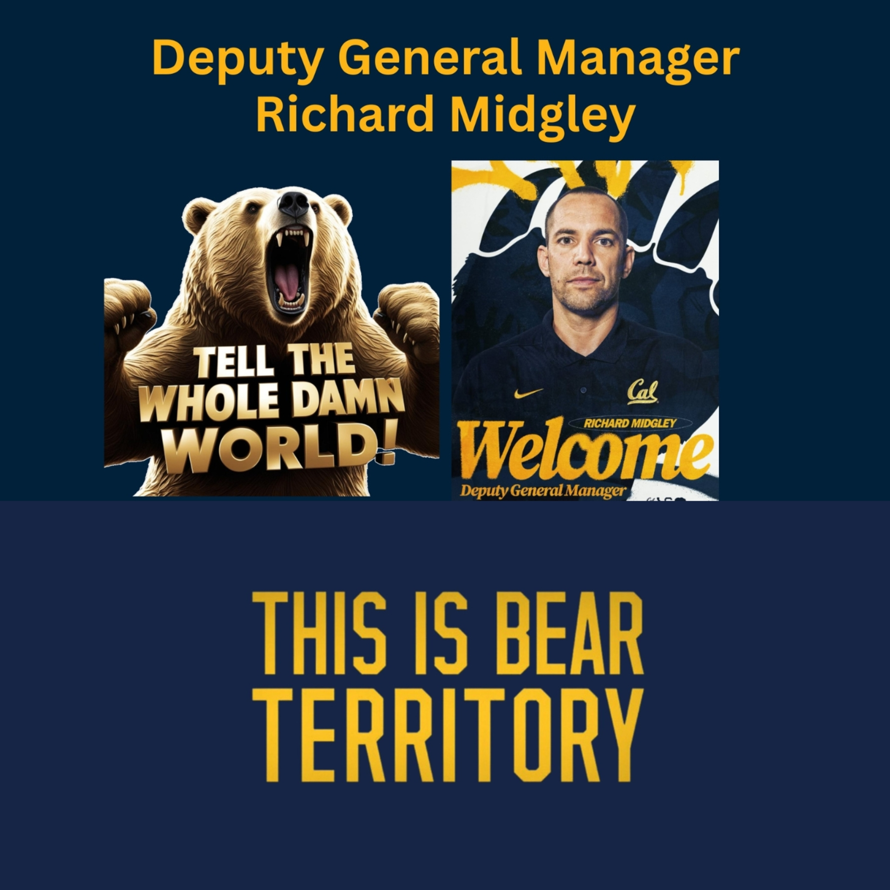 Ep. 95 - Richard Midgley, Deputy General Manager, Cal Men's Basketball episode artwork