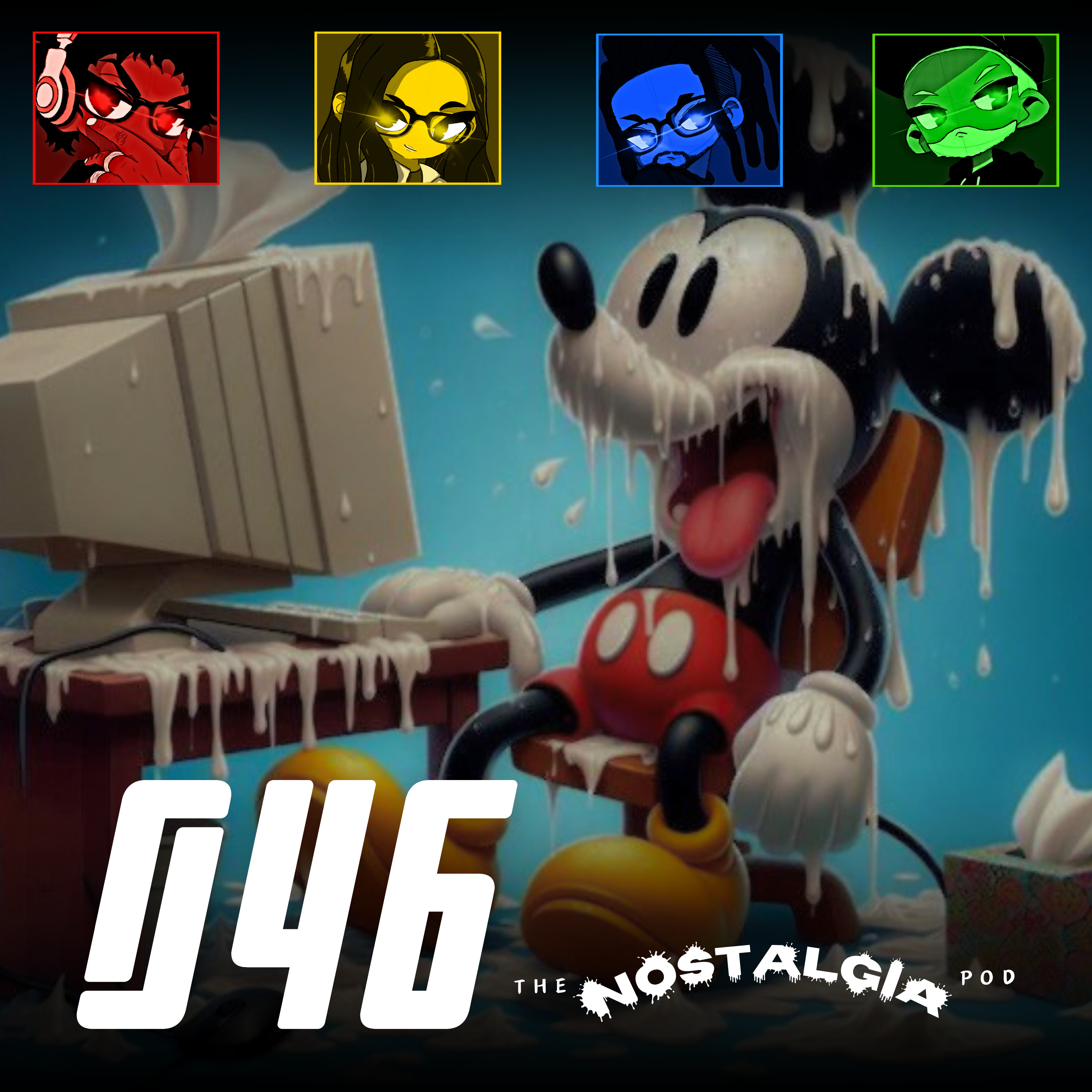 Episode #046 | "The Most Gooniest Episode in Disneyland" episode artwork
