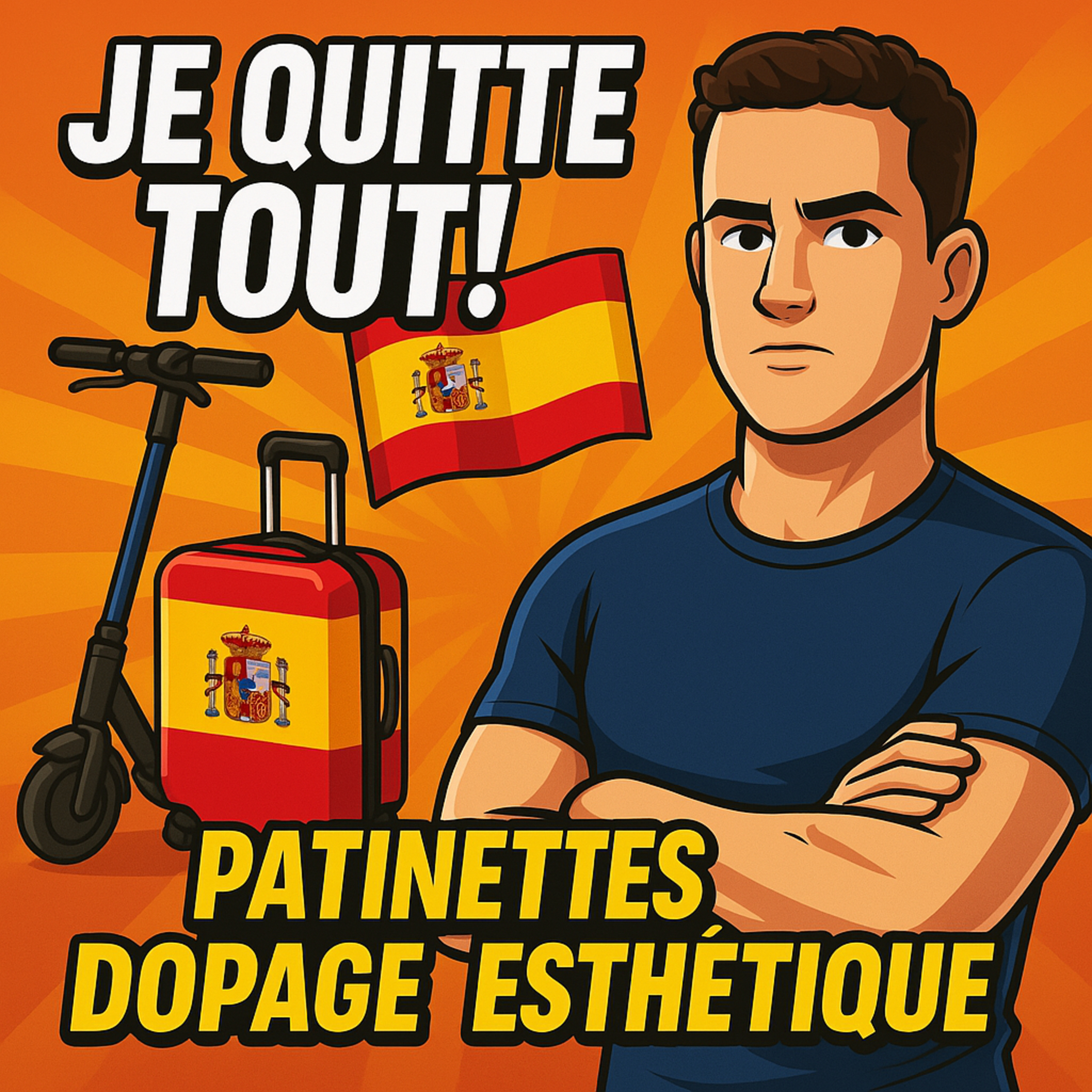 7/ Patinettes, Dopage Quotidien, Départ d’Espagne : Corps, Société et Remise en Question episode artwork