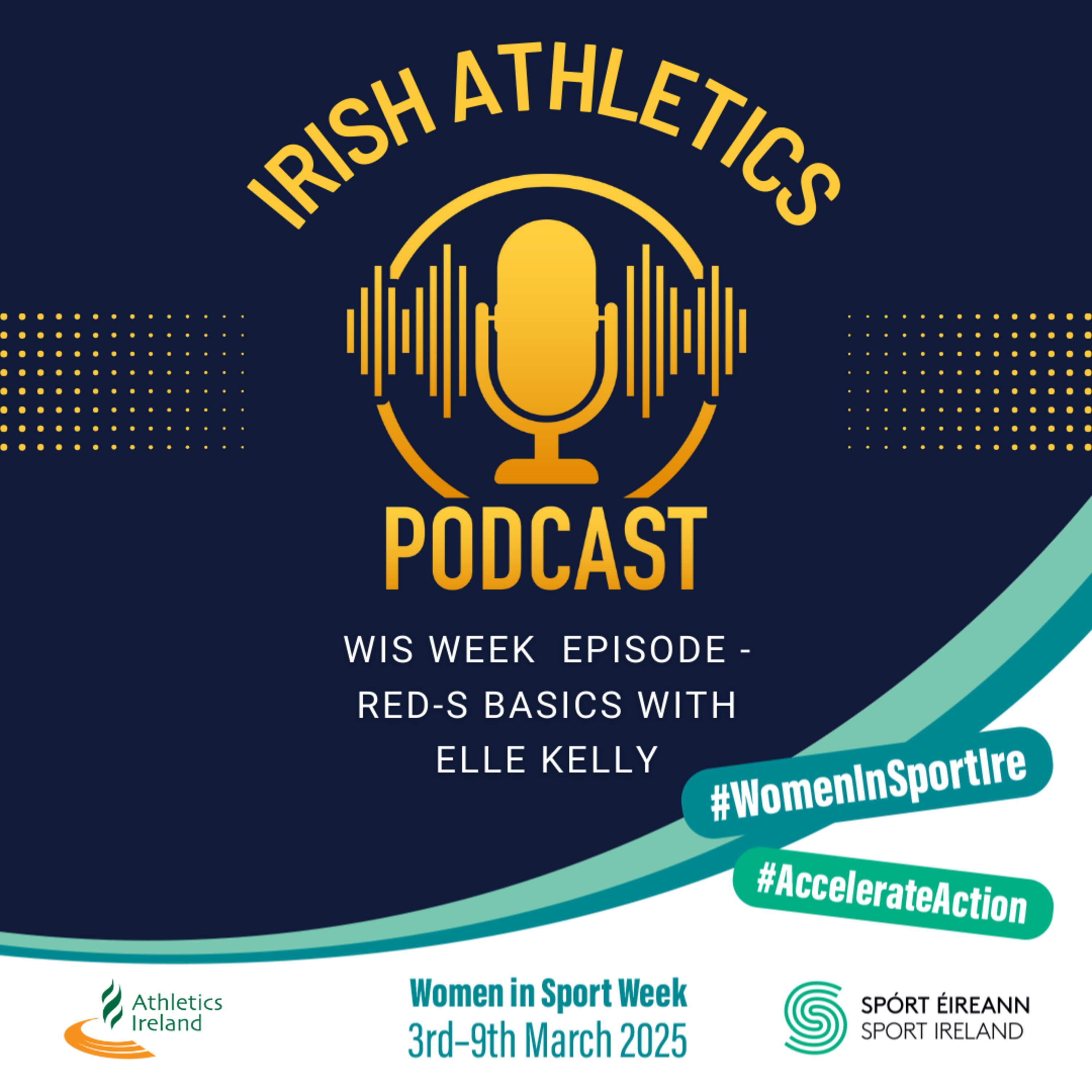 Women in Sport Week – Special Episode of the Irish Athletics Podcast with Dietitian Elle Kelly
