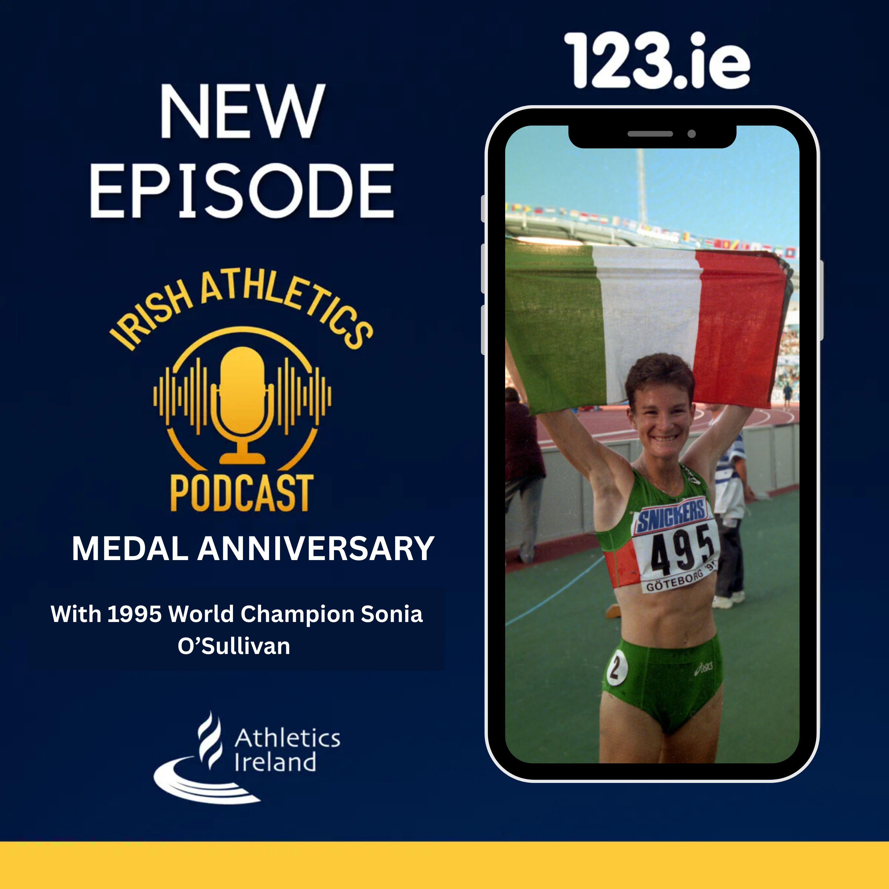Sonia O'Sullivan on the 30th anniversary of becoming a world champion