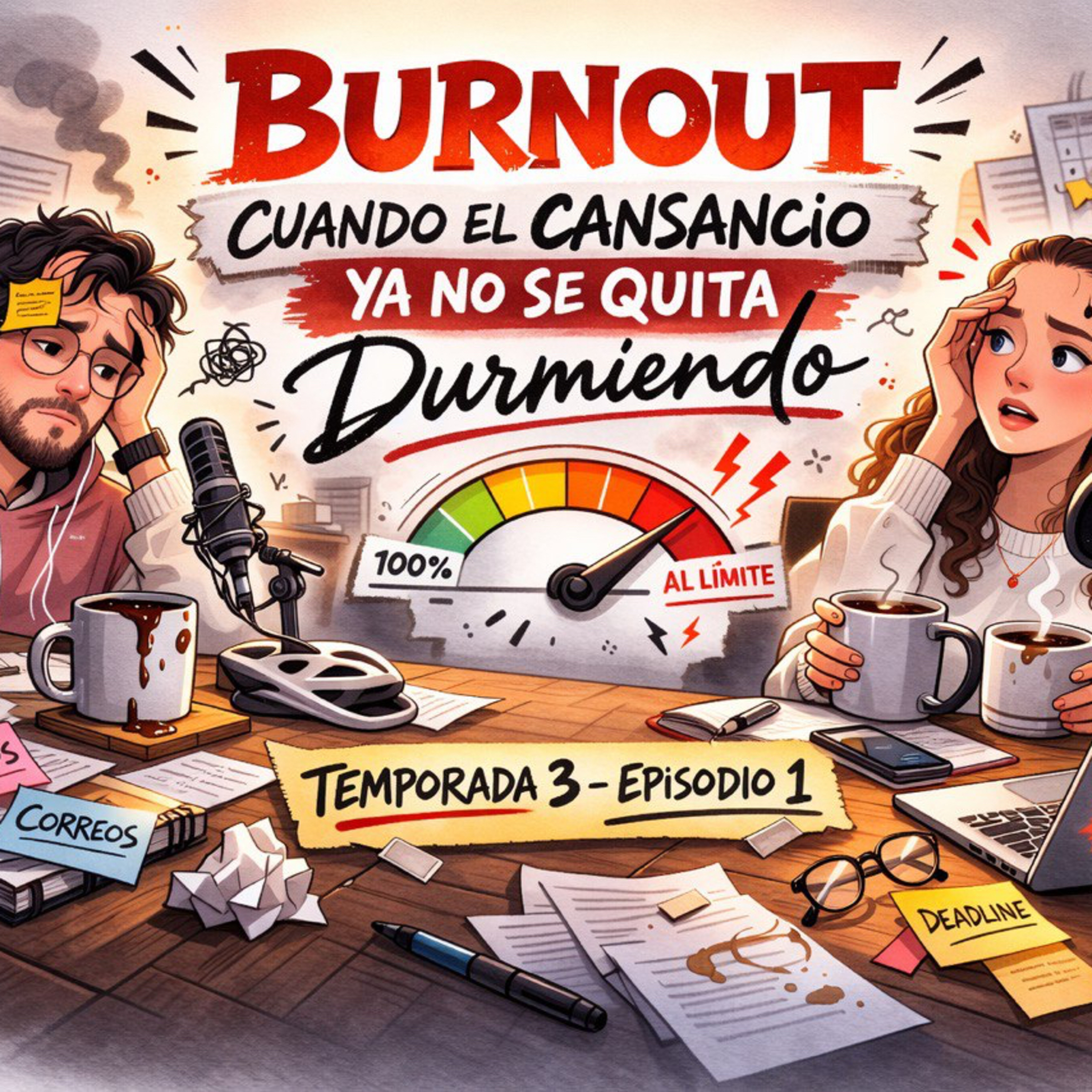 T(3) EP 1. Sindrome de Burnout: cuand dormir no es suficiente.  episode artwork