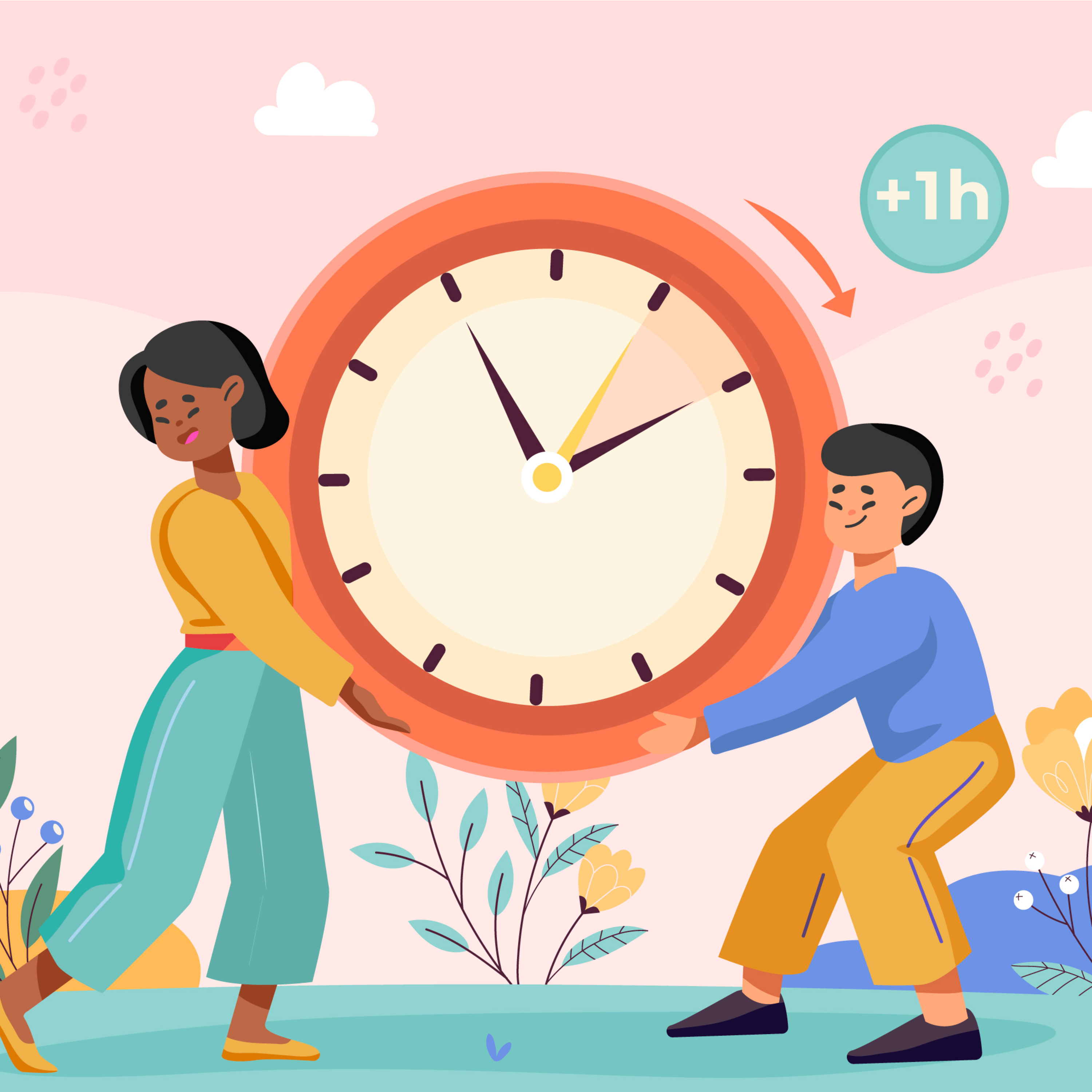 Wer hat an der Uhr gedreht?