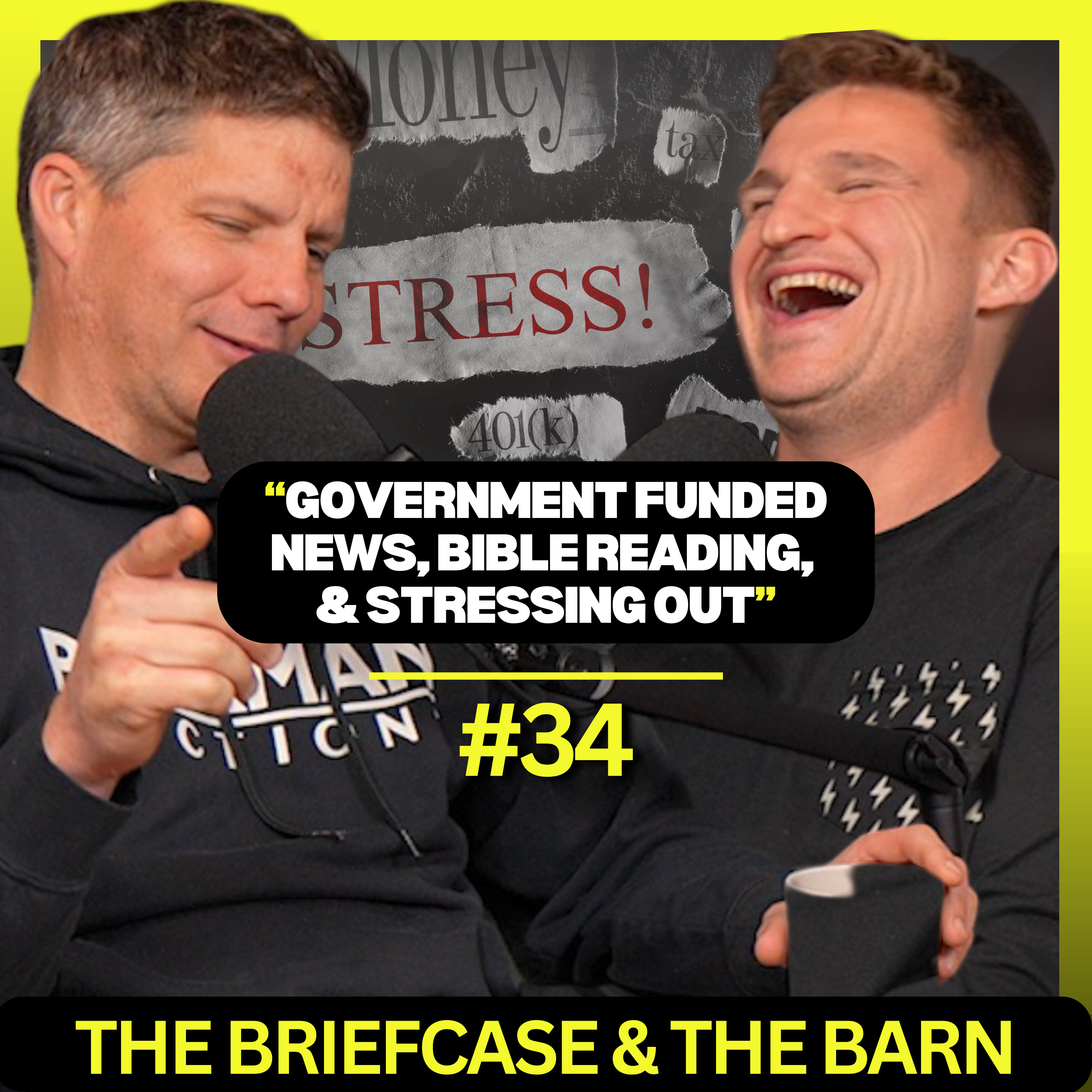 Government Funded News, Bible Reading, & Stressing Out - The Briefcase and the Barn - EP 34 episode artwork