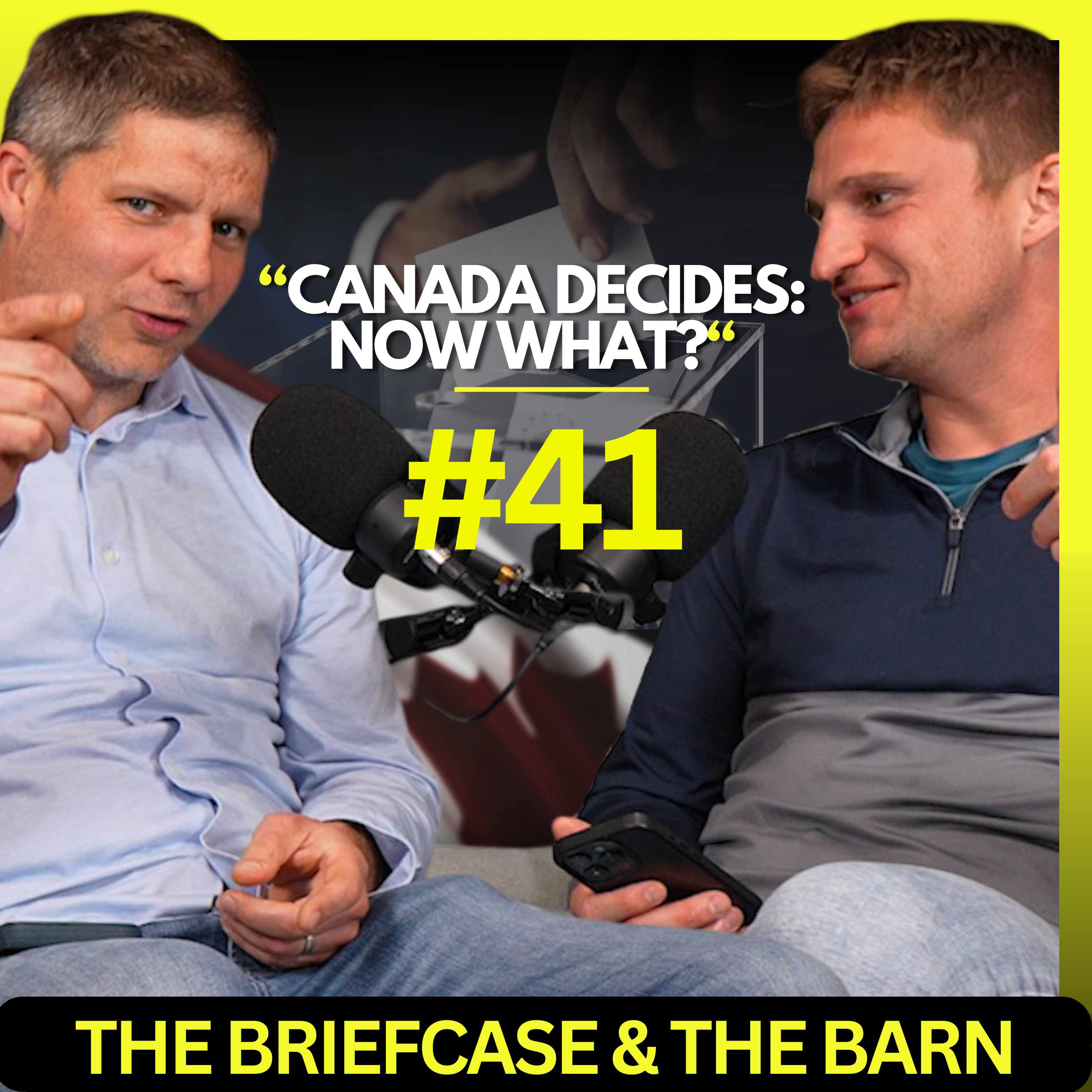 Reactions to 2025 Canadian Federal Election Results - The Briefcase and the Barn - Ep 41 episode artwork