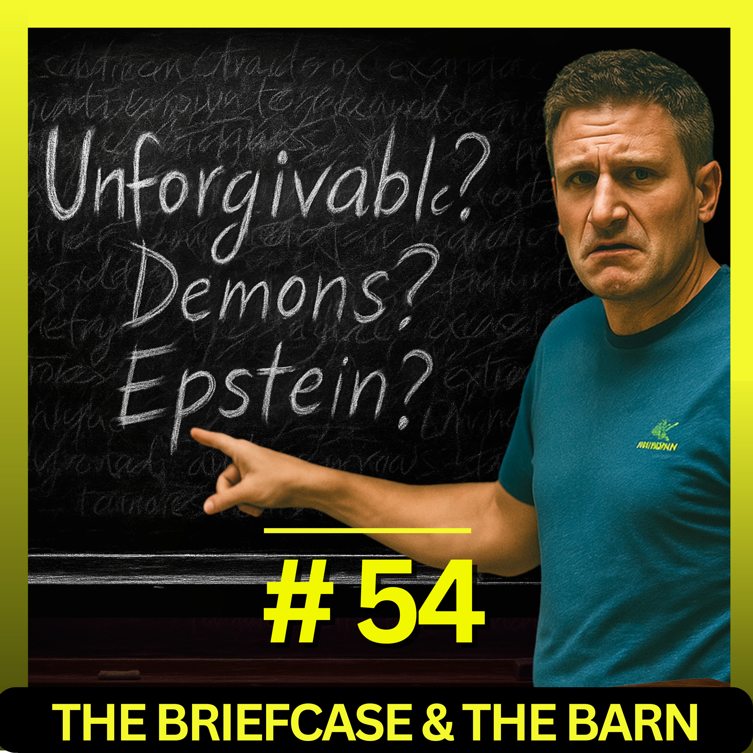 Unforgivable Sin, Epstein Lies, & Why 16-Year-Olds Shouldn’t Vote | The Briefcase & The Barn - Ep 54 episode artwork