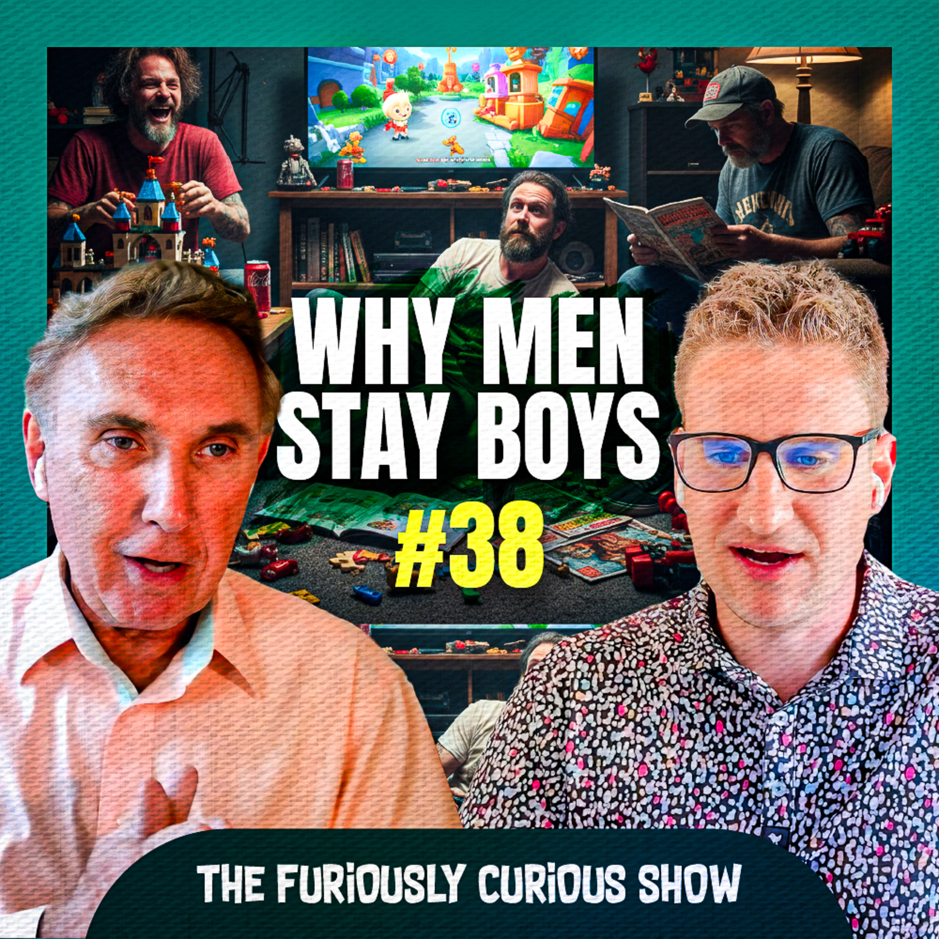 The Pandemic of Emotionally Immature Men — Dr. David Hawkins on Why Men Stay Boys I EP 38 episode artwork