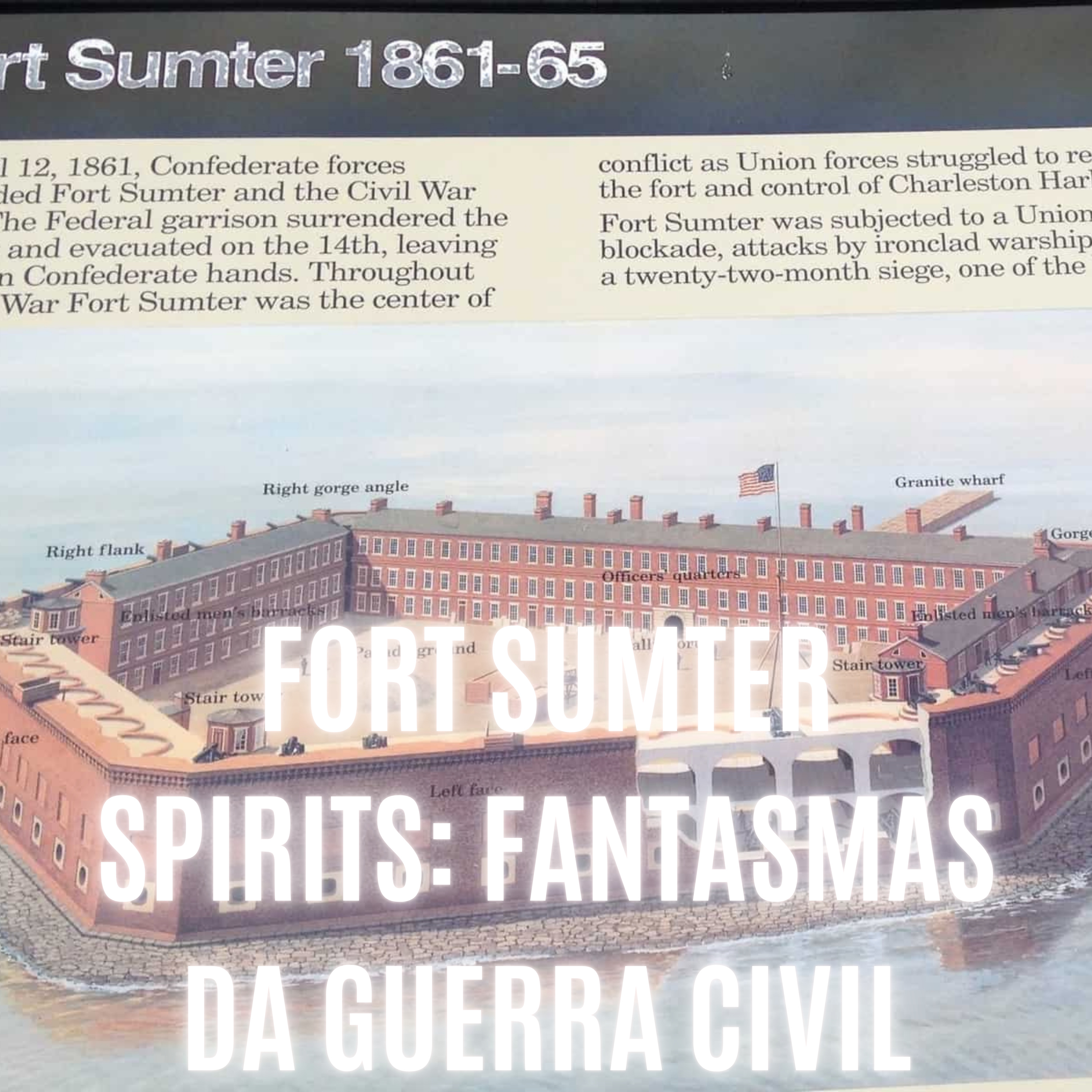 Fort Sumter Spirits: Fantasmas da Guerra Civil episode artwork