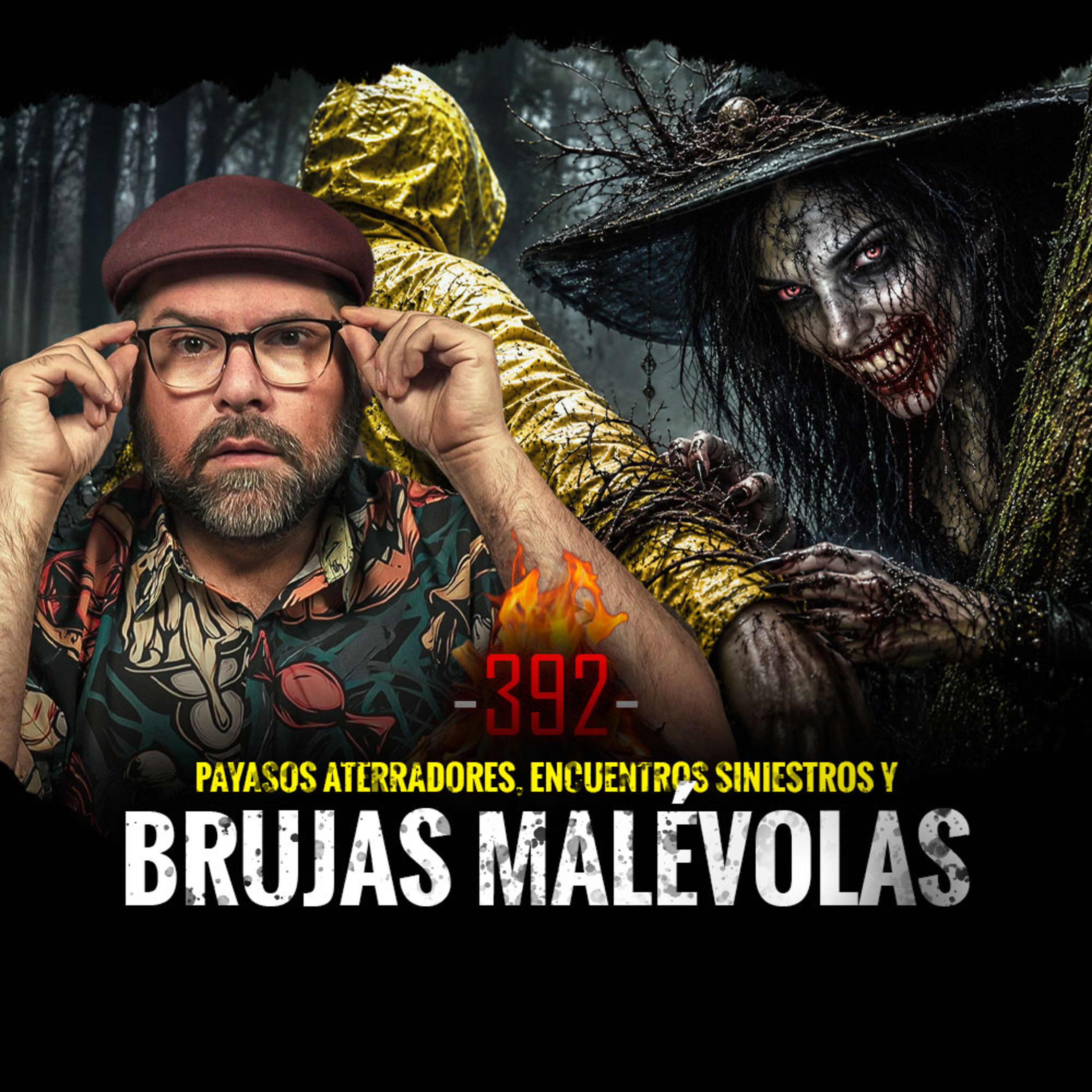 Payasos Aterradores, Encuentros Siniestros y Brujas Malévolas | Episodio 392 | HDLQNE Payasos Aterradores, Encuentros Siniestros y Brujas Malévolas | Episodio 392 | HDLQNE