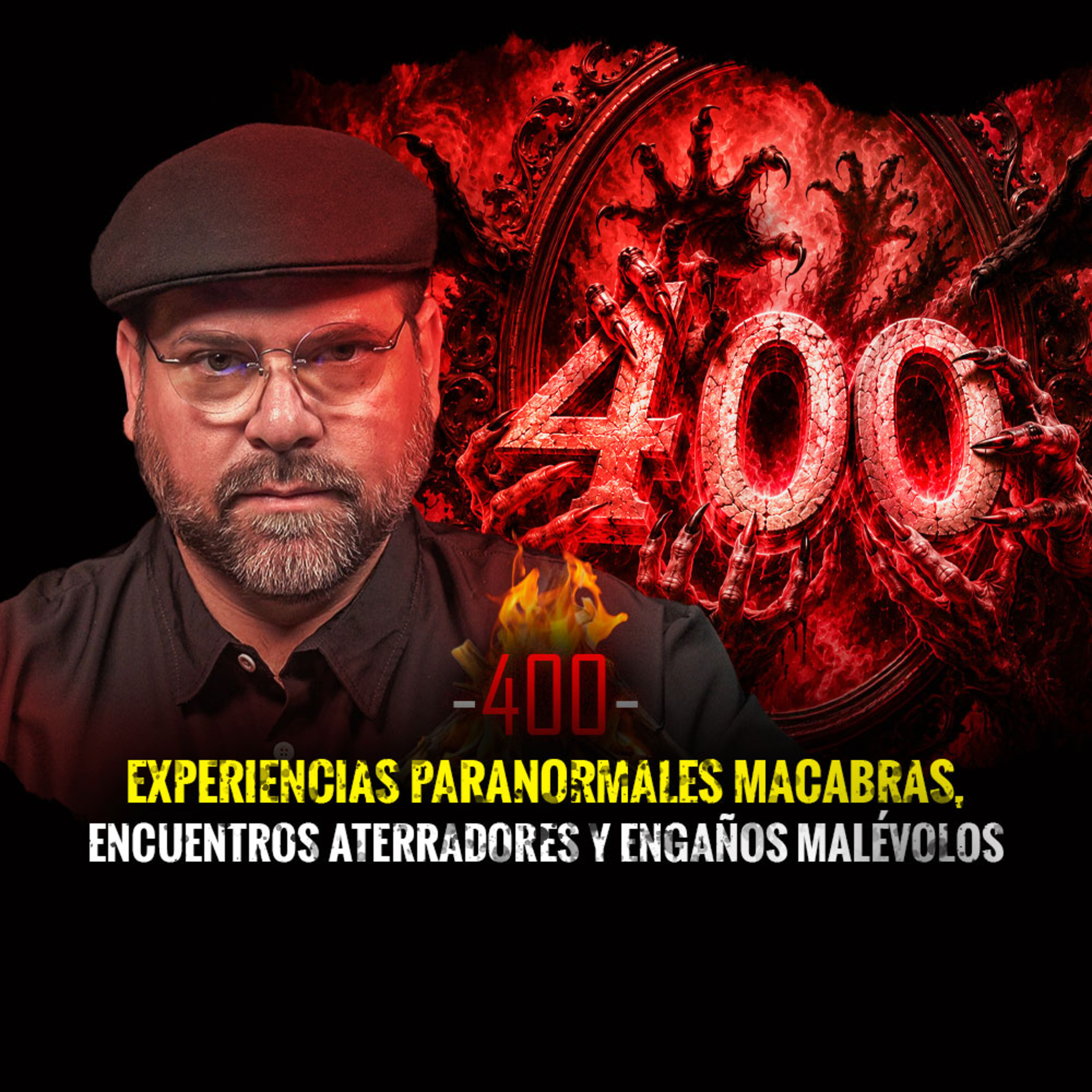 Experiencias Paranormales Macabras, Encuentros Aterradores y Engaños malévolos| Especial 400 Episodios | HDLQNE episode artwork