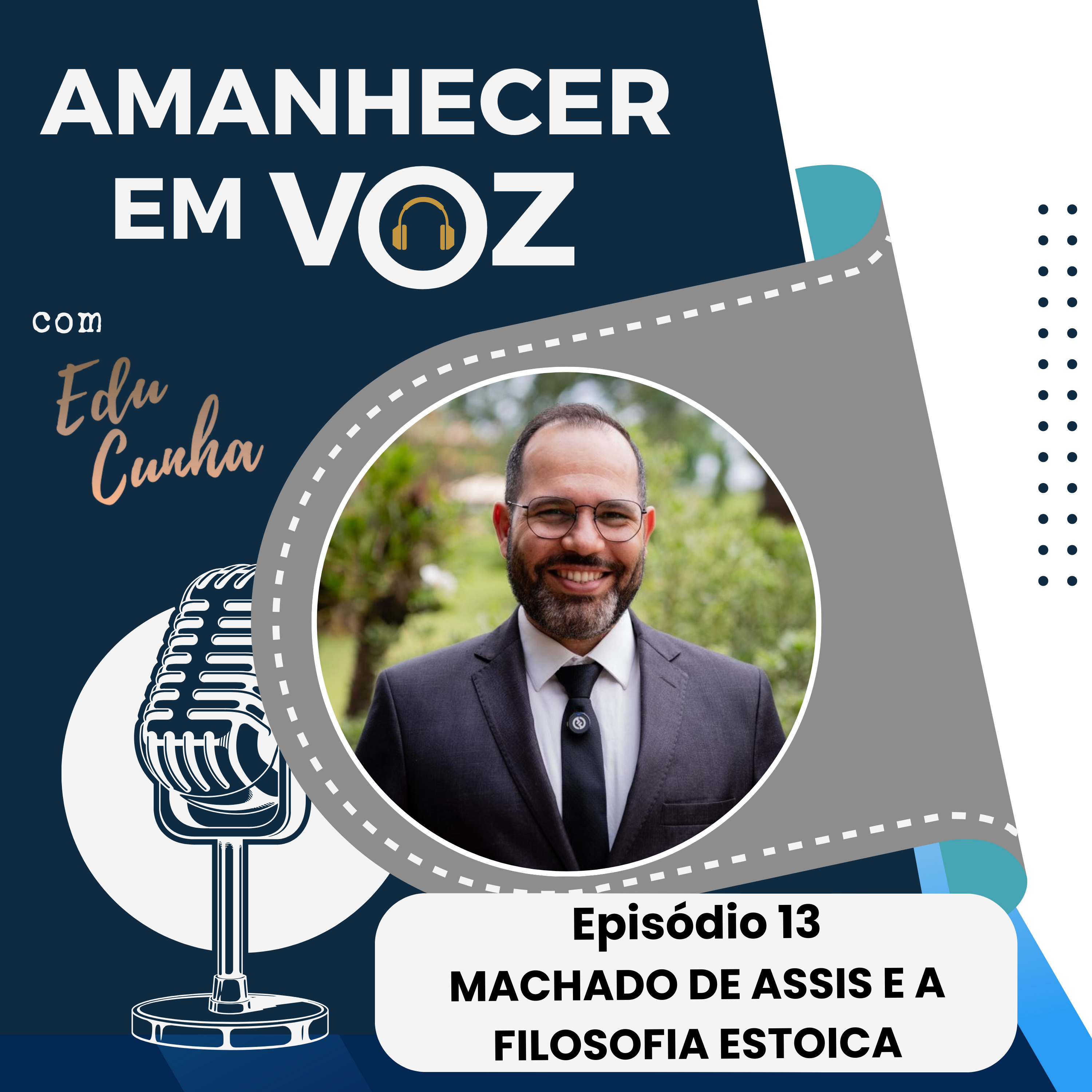 MACHADO DE ASSIS E A FILOSOFIA ESTOICA | EP. 13 PRIMEIRA TEMPORADA episode artwork