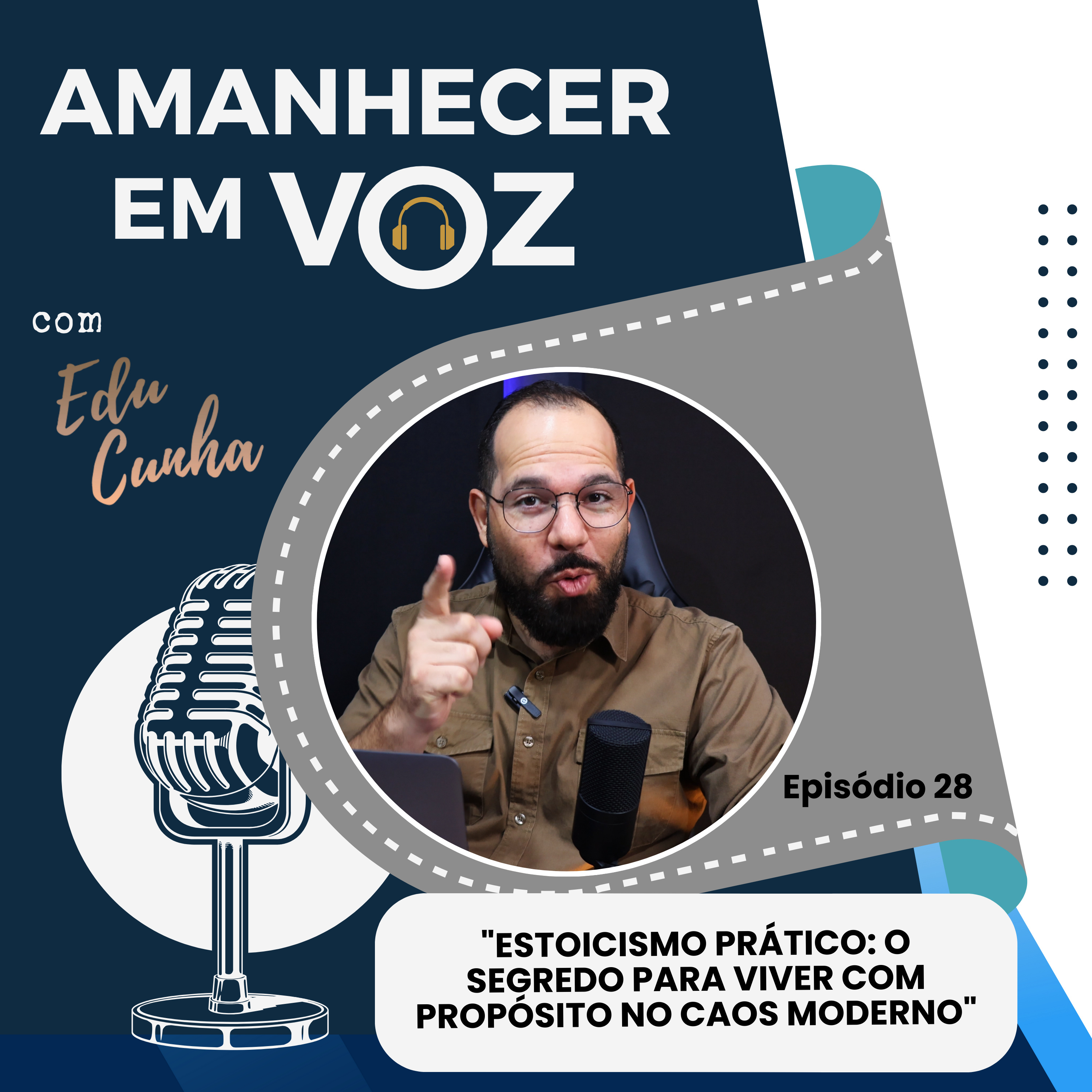 ESTOICISMO PRÁTICO: O SEGREDO PARA VIVER COM PROPÓSITO NO CAOS MODERNO | EP.28 PRIMEIRA TEMPORADA episode artwork