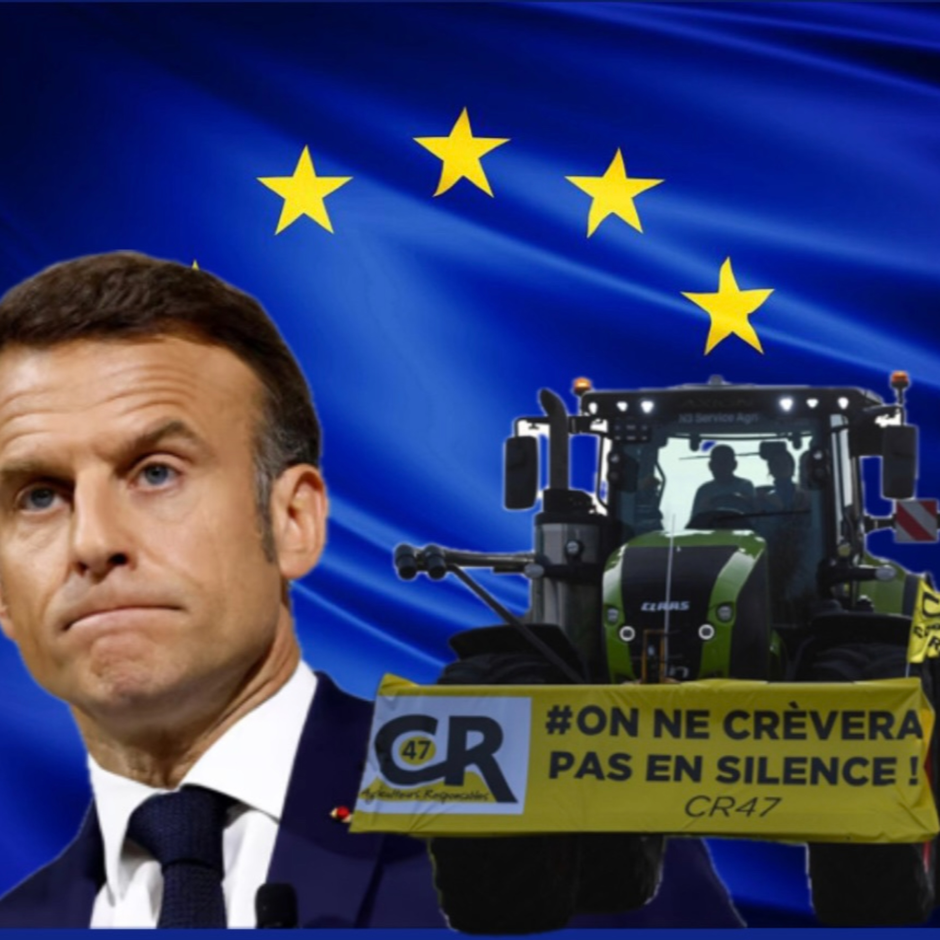 Les AGRICULTEURS viennent chercher MACRON à Paris !