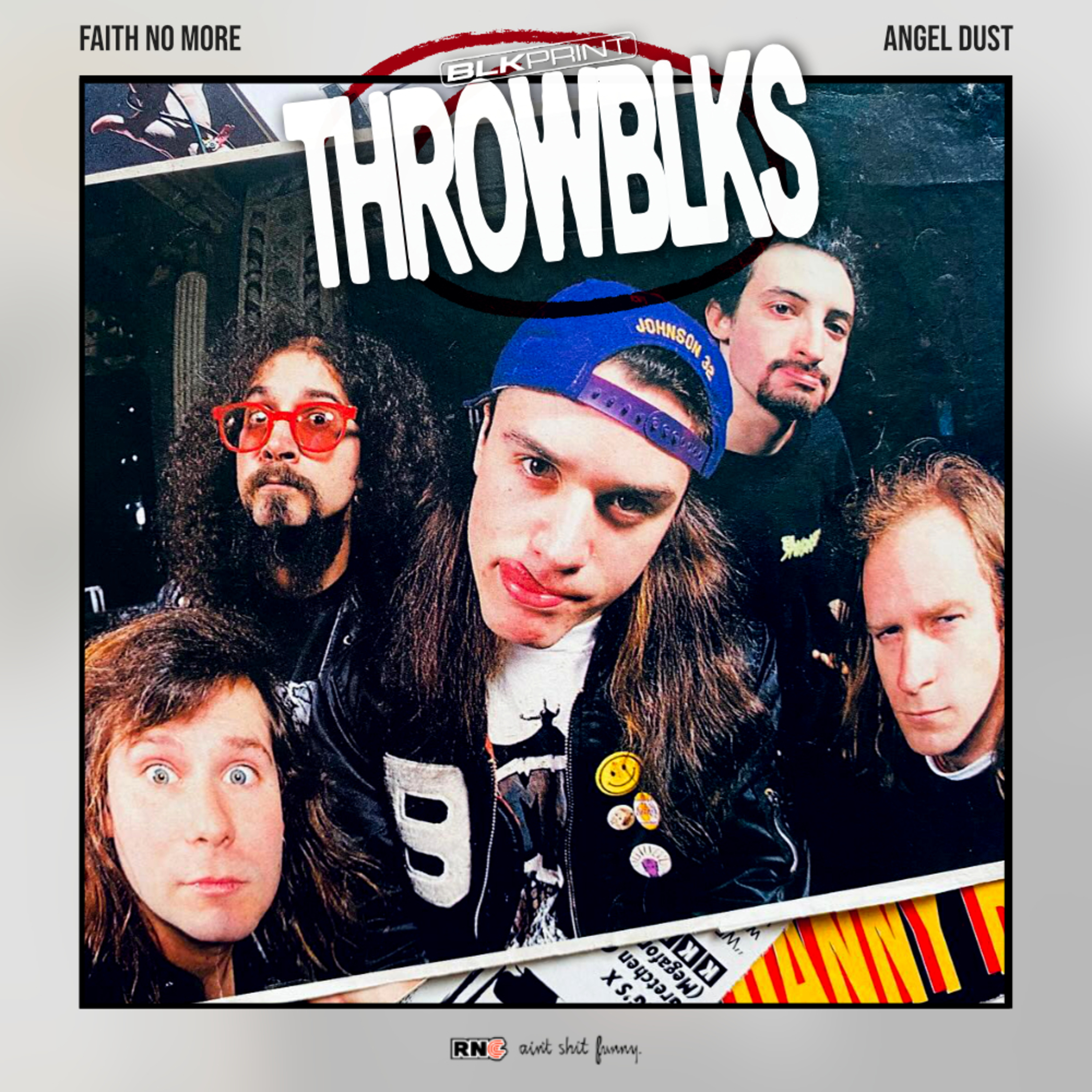 ThrowBLKs: Faith No More Changes Alternative Forever with 1992's 'Angel Dust' episode artwork