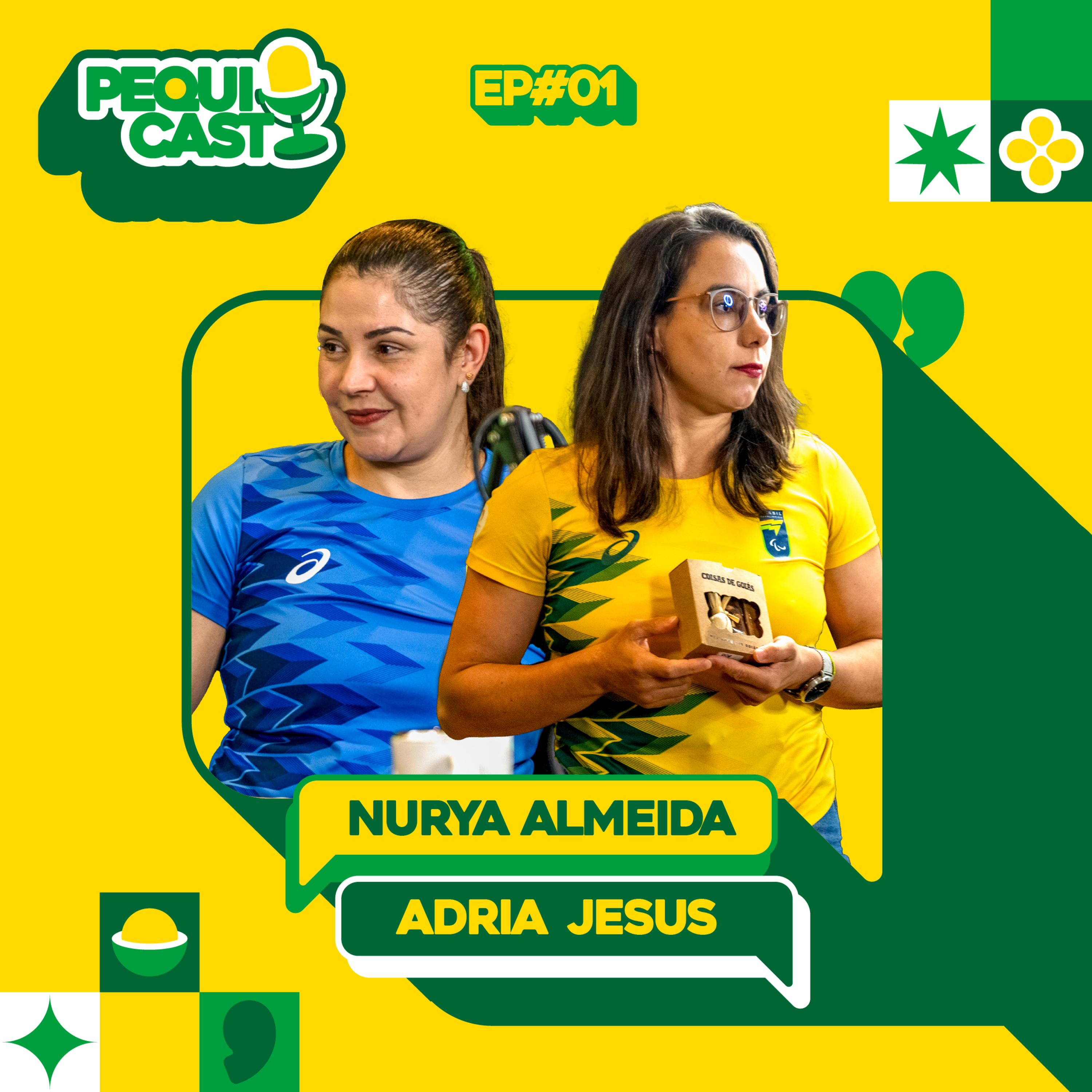 EPISÓDIO #1 - Adria e Nurya, atletas goianas do vôlei sentado episode artwork