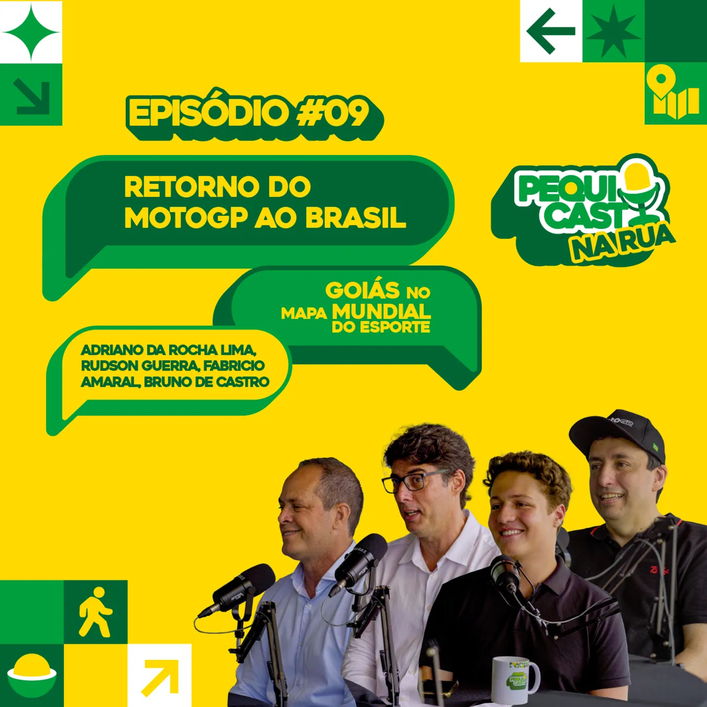 PEQUICAST NA RUA - EPISÓDIO #9 - MotoGP Brasil chega a Goiás episode artwork