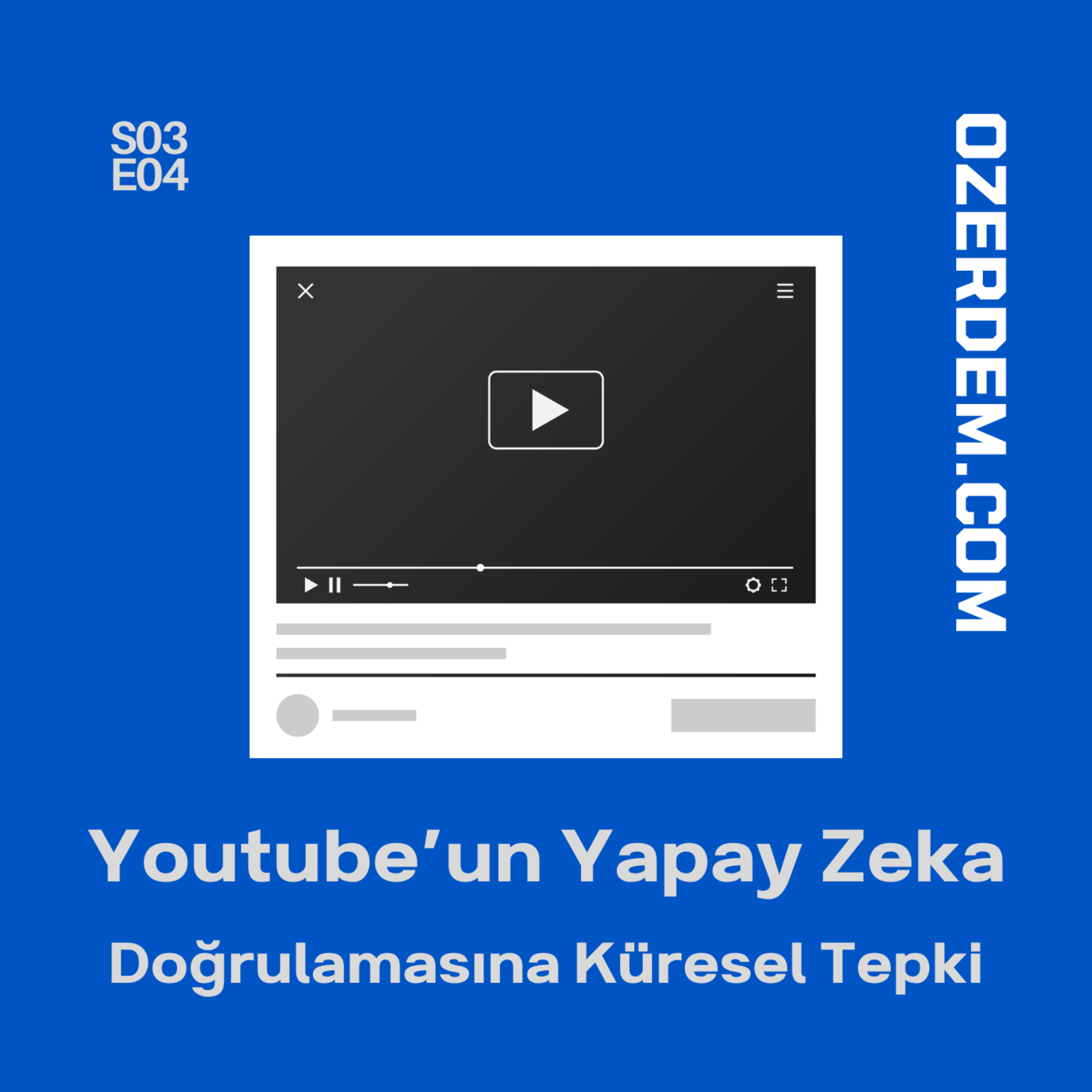 Algoritma Karar Verecek: YouTube'un Tartışmalı Yapay Zeka ile Yaş Doğrulama Sistemi episode artwork