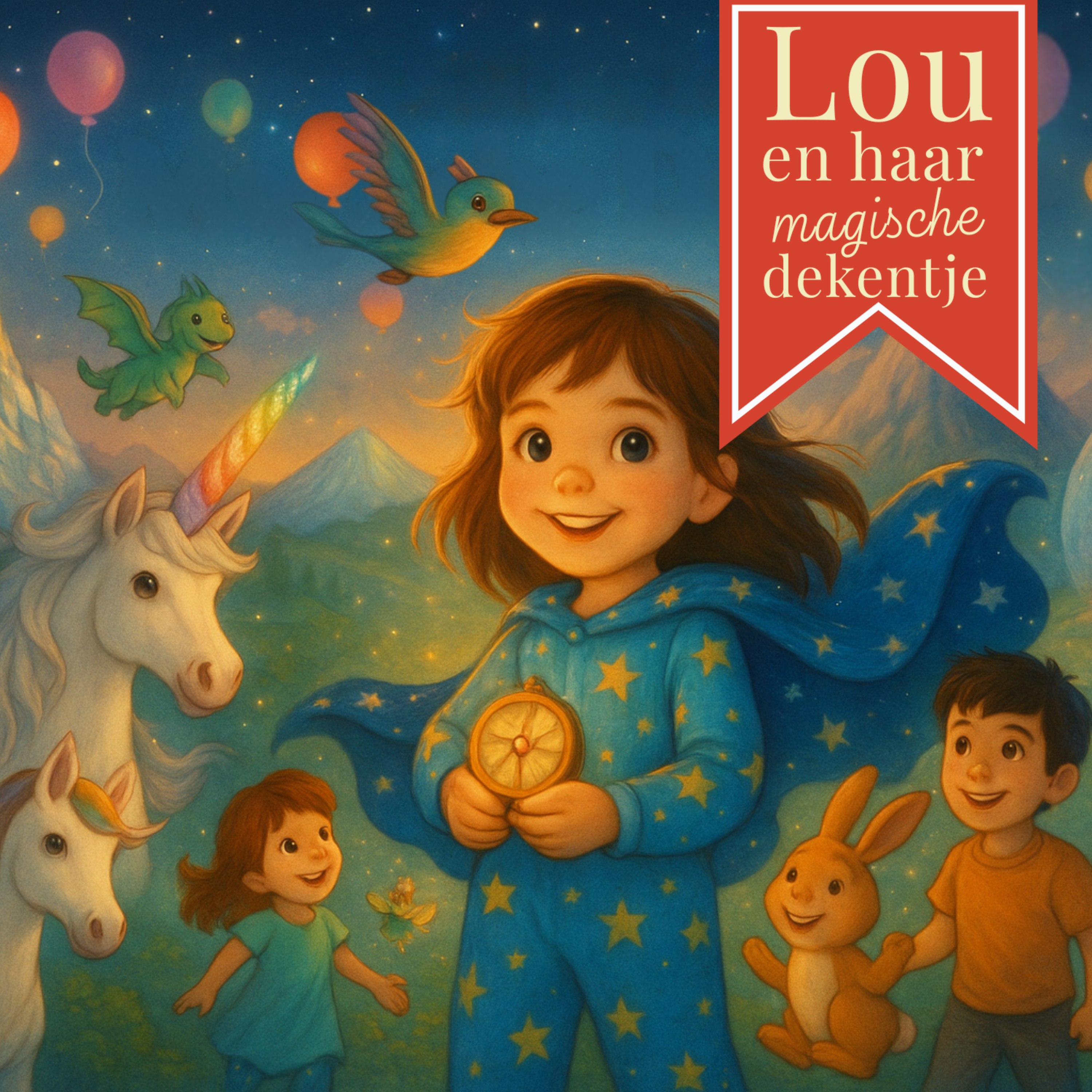 Luisterverhaal | Lou en Haar Magische Dekentje | Kinderpodcast