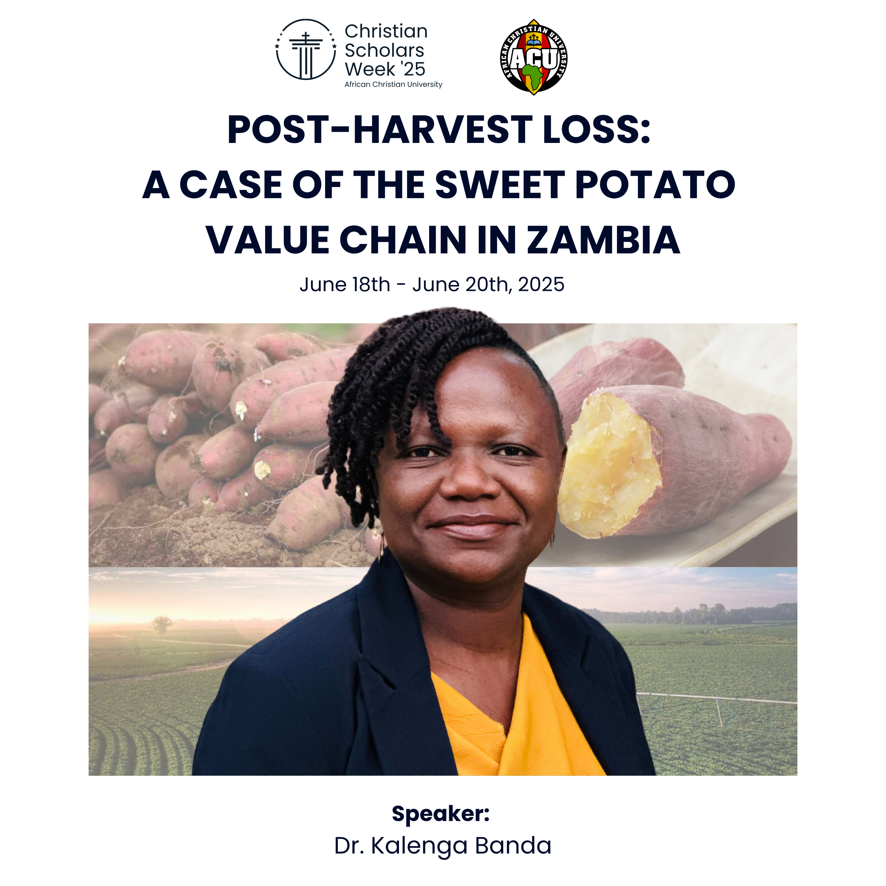 Sweet Potato’s Value Chain in Zambia | Dr. Kalenga Banda | CSW 2025 episode artwork