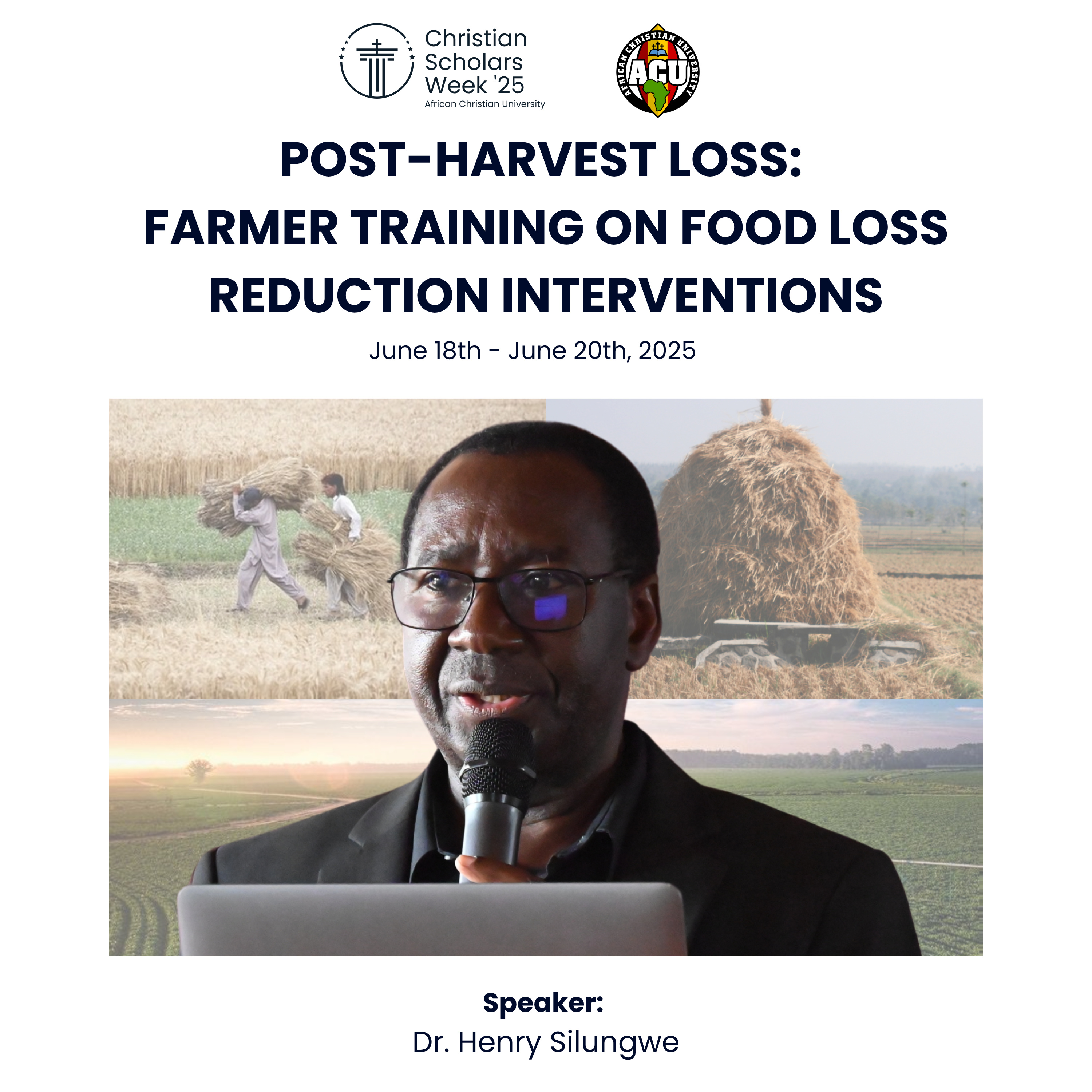 Farmer Training on Food Loss Reduction Interventions | Dr. Henry Silungwe | CSW 2025 episode artwork