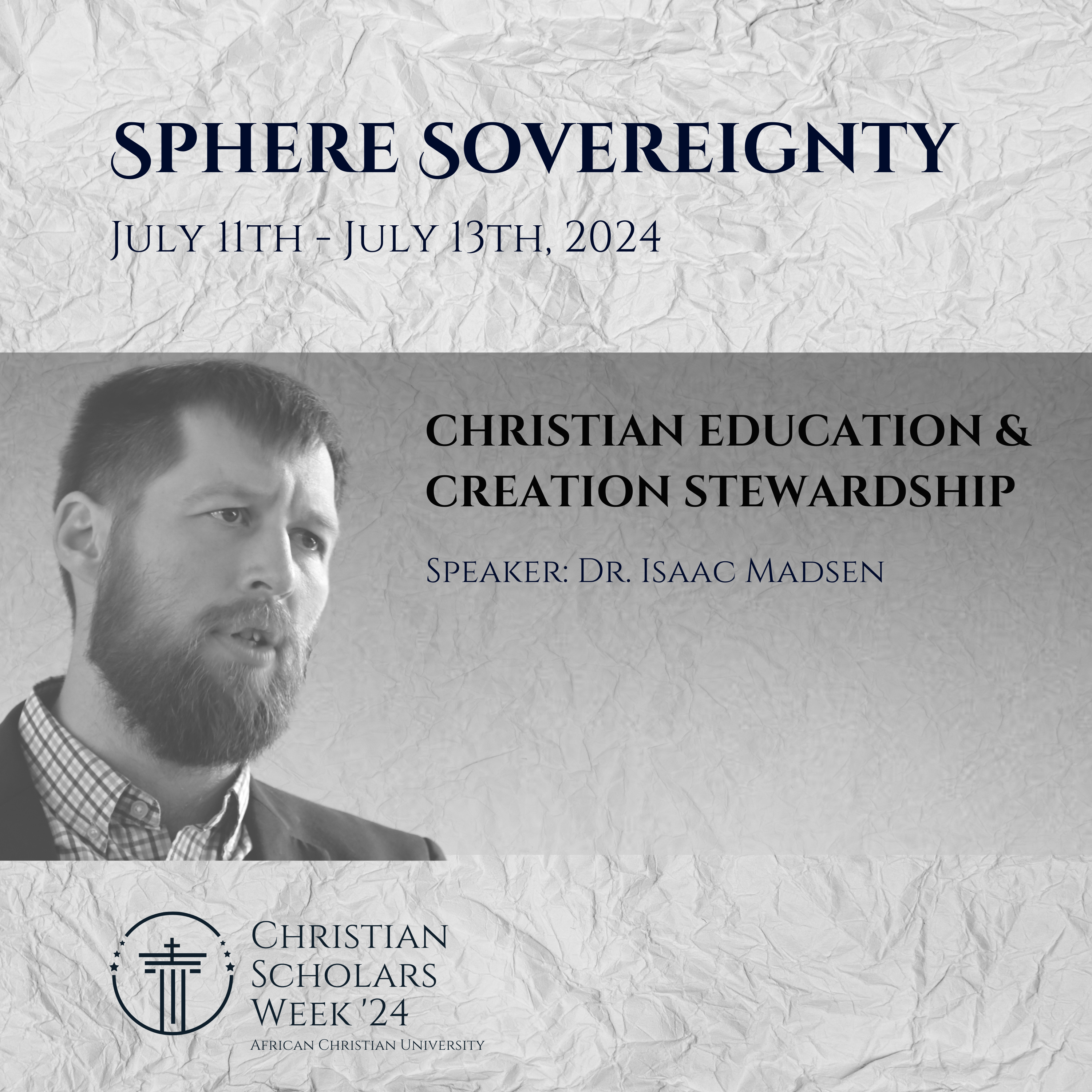 Christian Education & Creation Stewardship | Dr. Isaac Madsen | CSW 2024 episode artwork