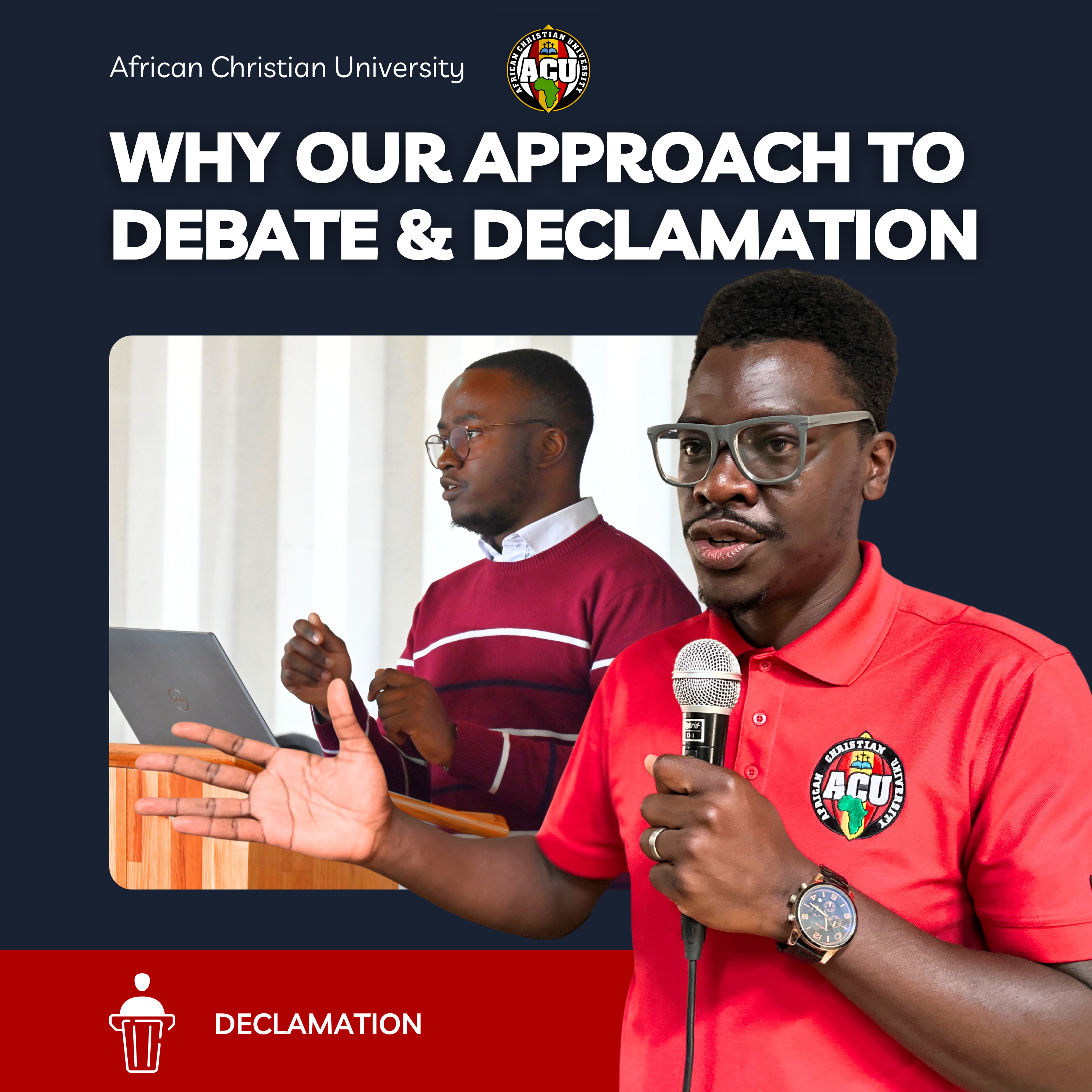 Why ACU’s Approach to Debate & Declamation Matters | Mr Tiisa Chiwele episode artwork