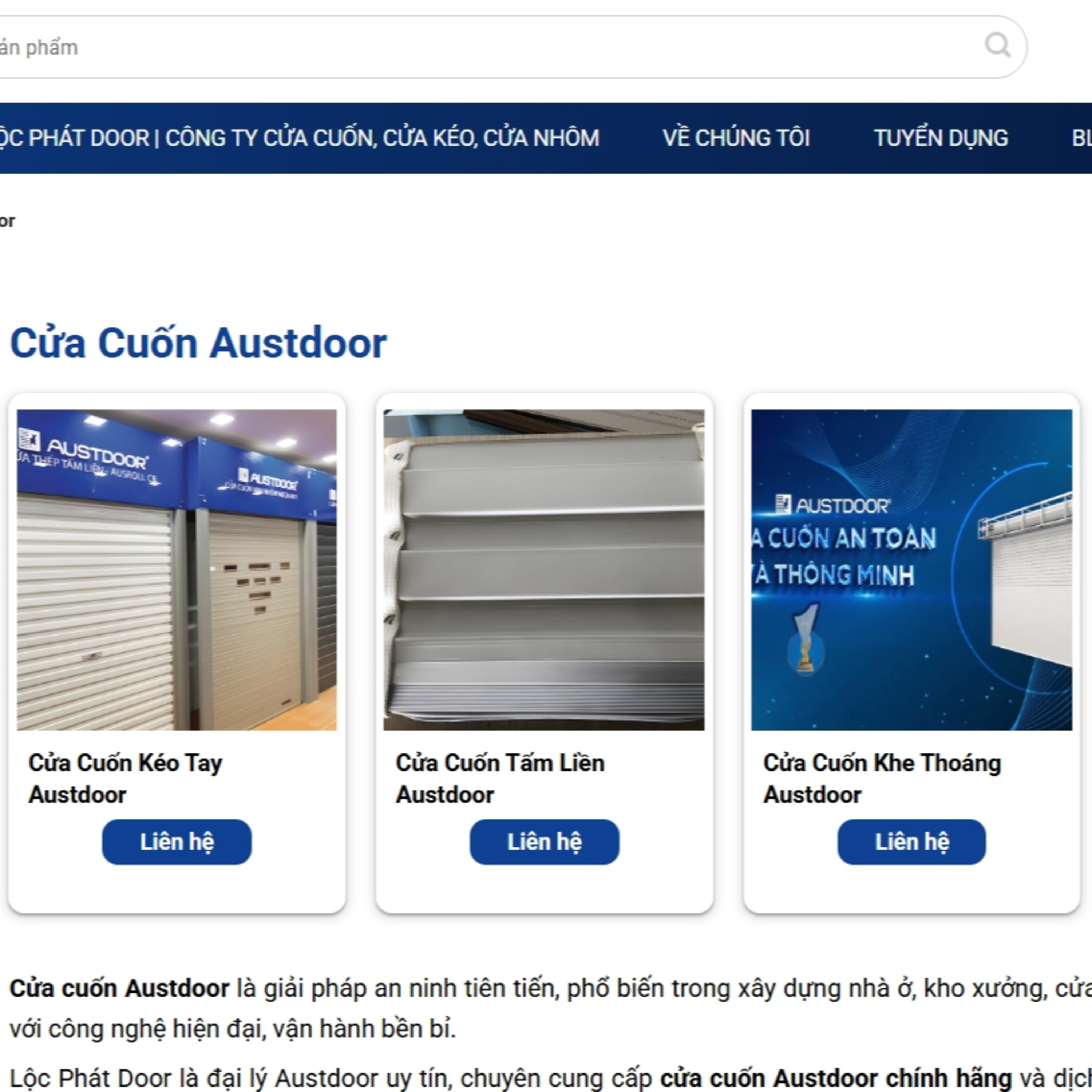 Cửa cuốn Austdoor episode artwork